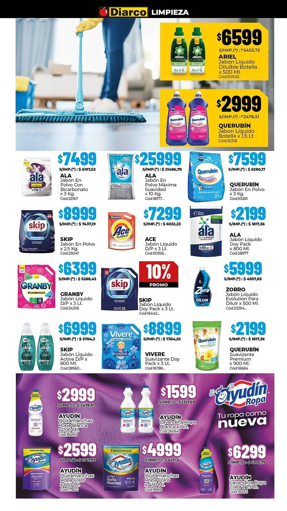 Ofertas de Catálogo Diarco 23 de marzo al 27 de marzo 2026 - Página 17 del catálogo