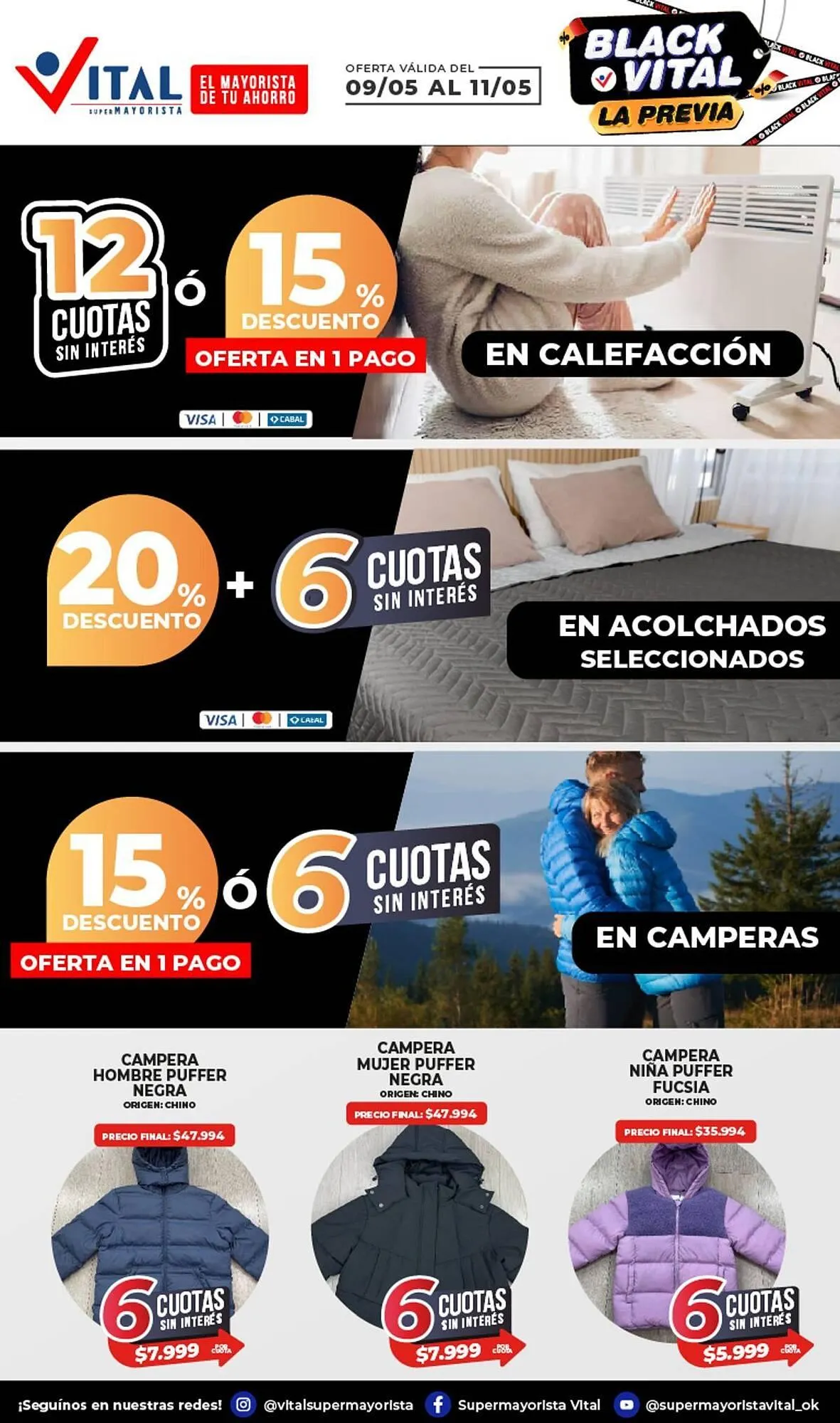 Ofertas de Catálogo Supermayorista Vital 9 de mayo al 11 de mayo 2025 - Página 3 del catálogo