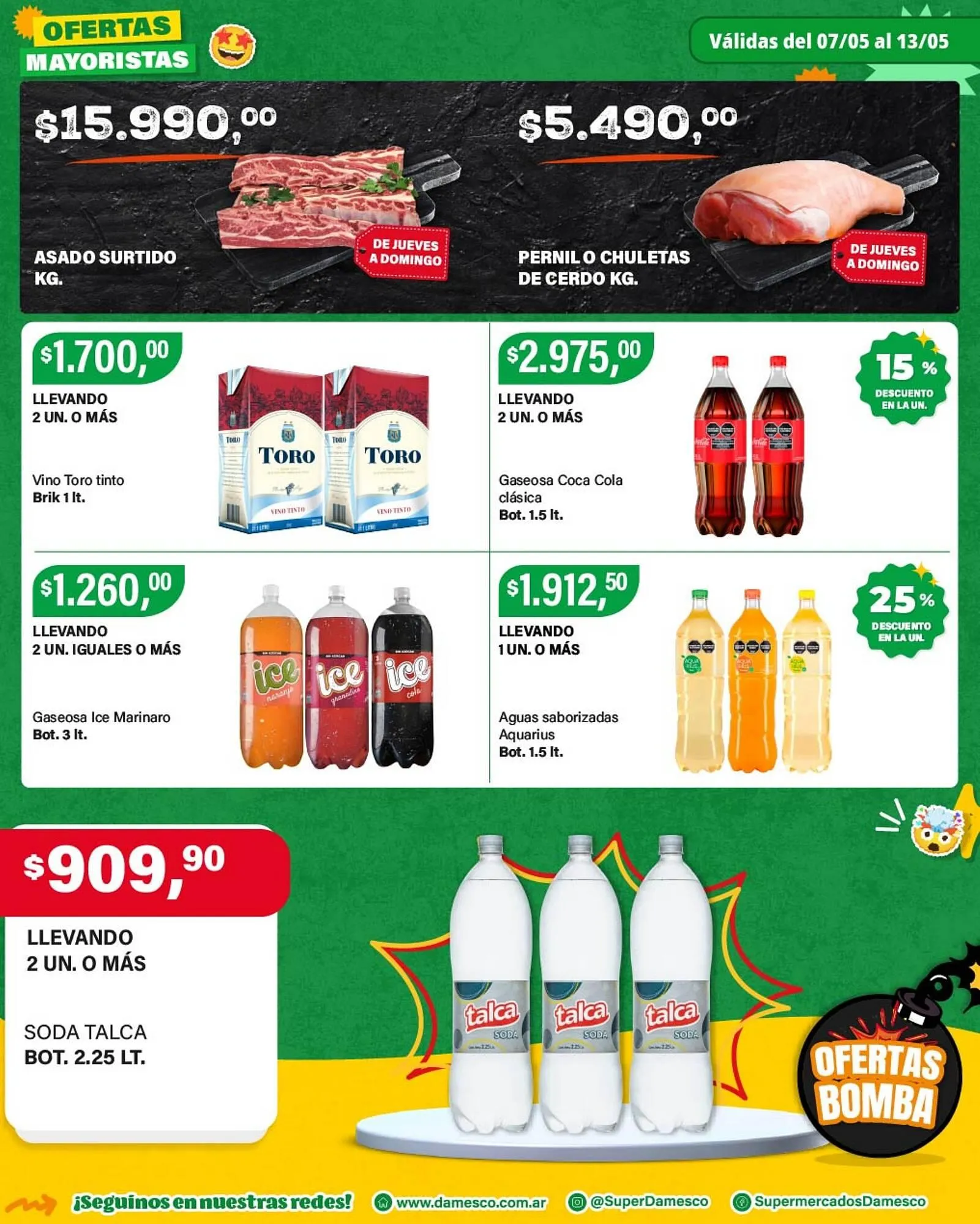 Ofertas de Catálogo Supermercados Damesco 7 de mayo al 13 de mayo 2026 - Página 2 del catálogo