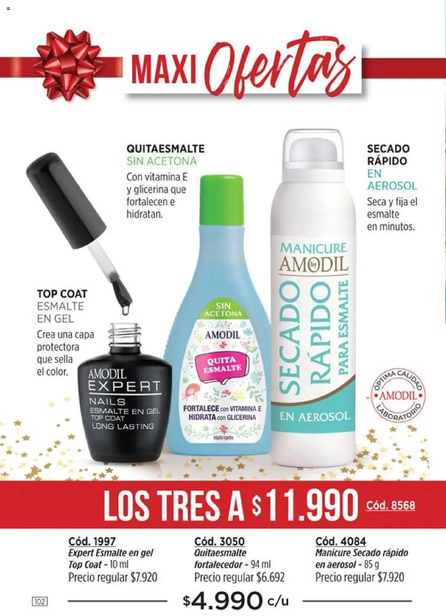Ofertas de Catálogo Amodil 14 de octubre al 1 de diciembre 2025 - Página 102 del catálogo