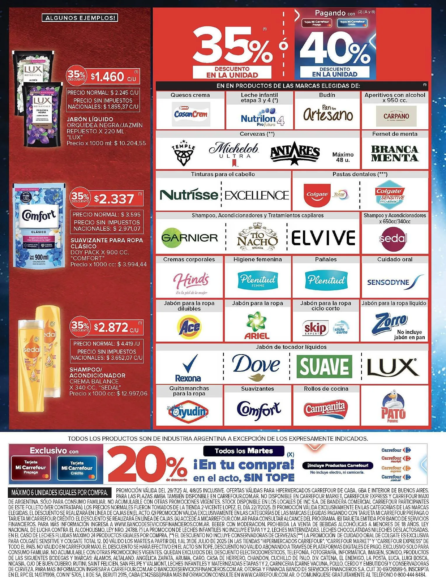Ofertas de Catálogo Carrefour 29 de julio al 4 de agosto 2025 - Página 4 del catálogo