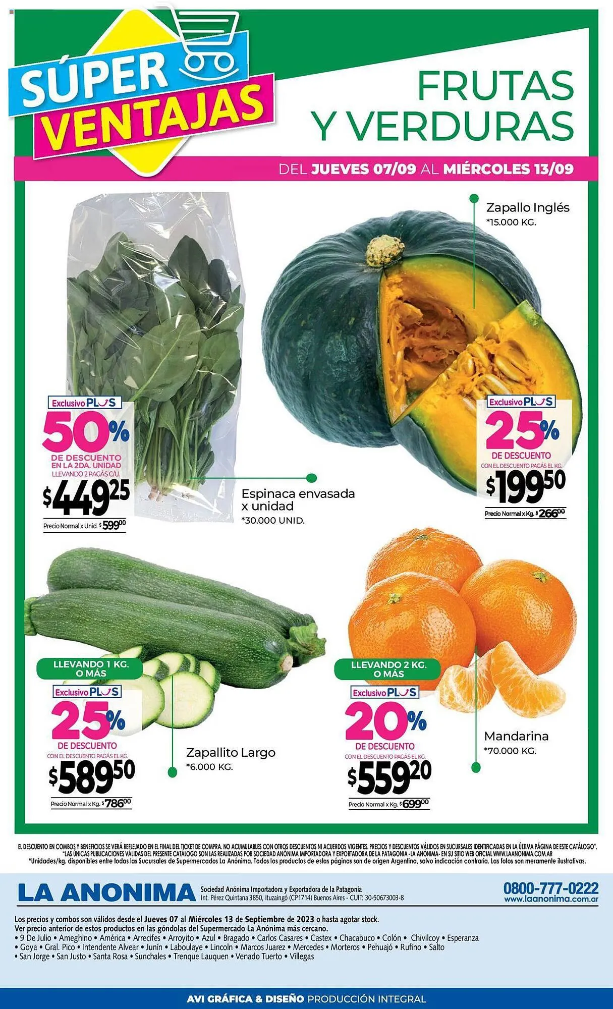 Ofertas de Catálogo La Anónima 6 de septiembre al 11 de septiembre 2023 - Página 3 del catálogo