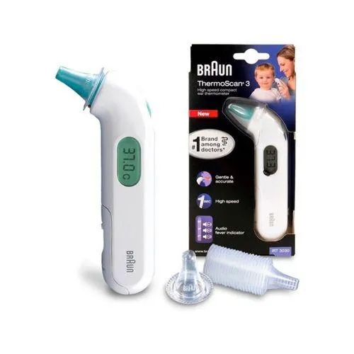 Termómetro Infrarrojo De Oído Braun Thermoscan IRT3030
