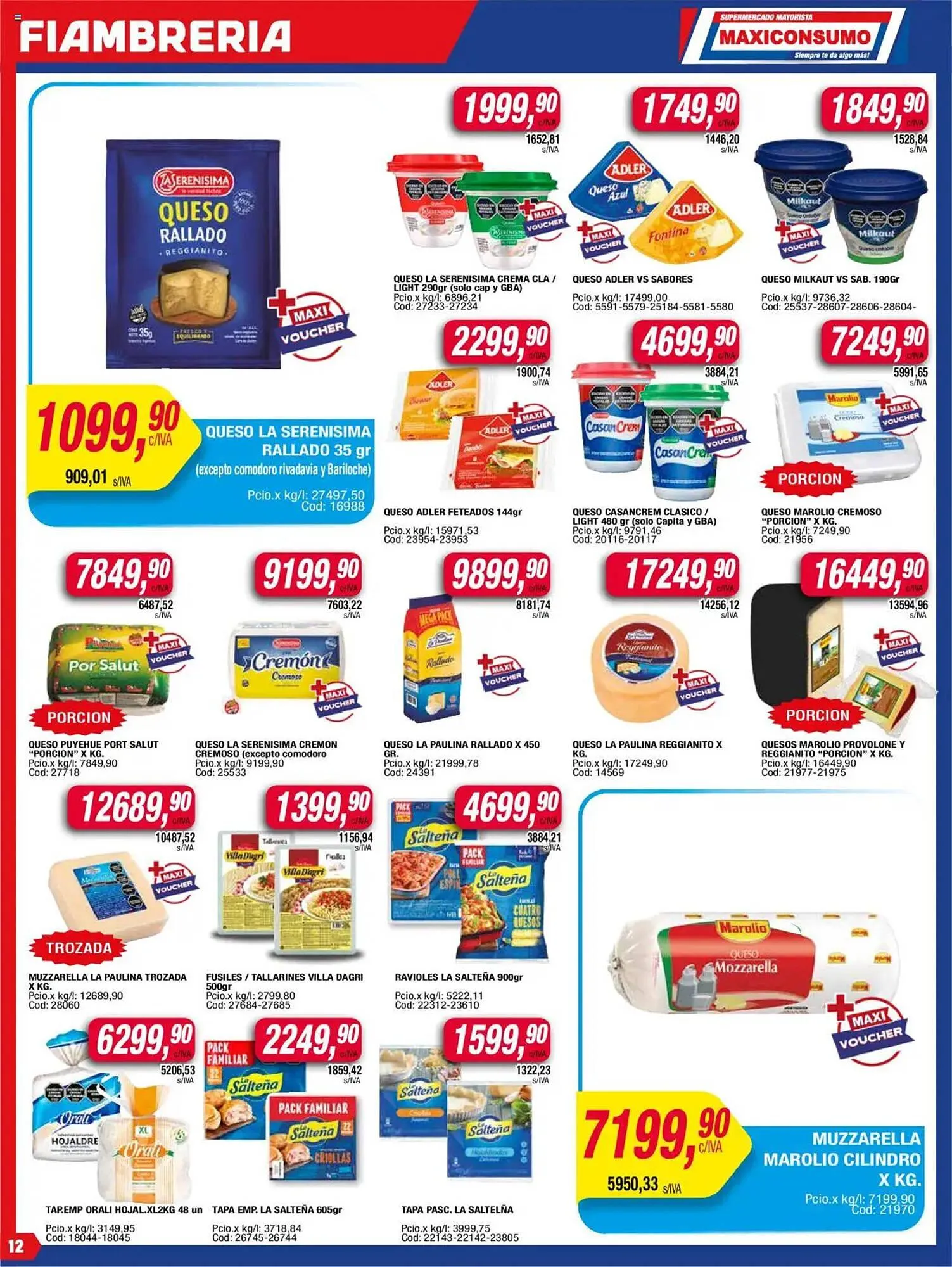 Ofertas de Catálogo Maxiconsumo 4 de agosto al 11 de agosto 2025 - Página 12 del catálogo