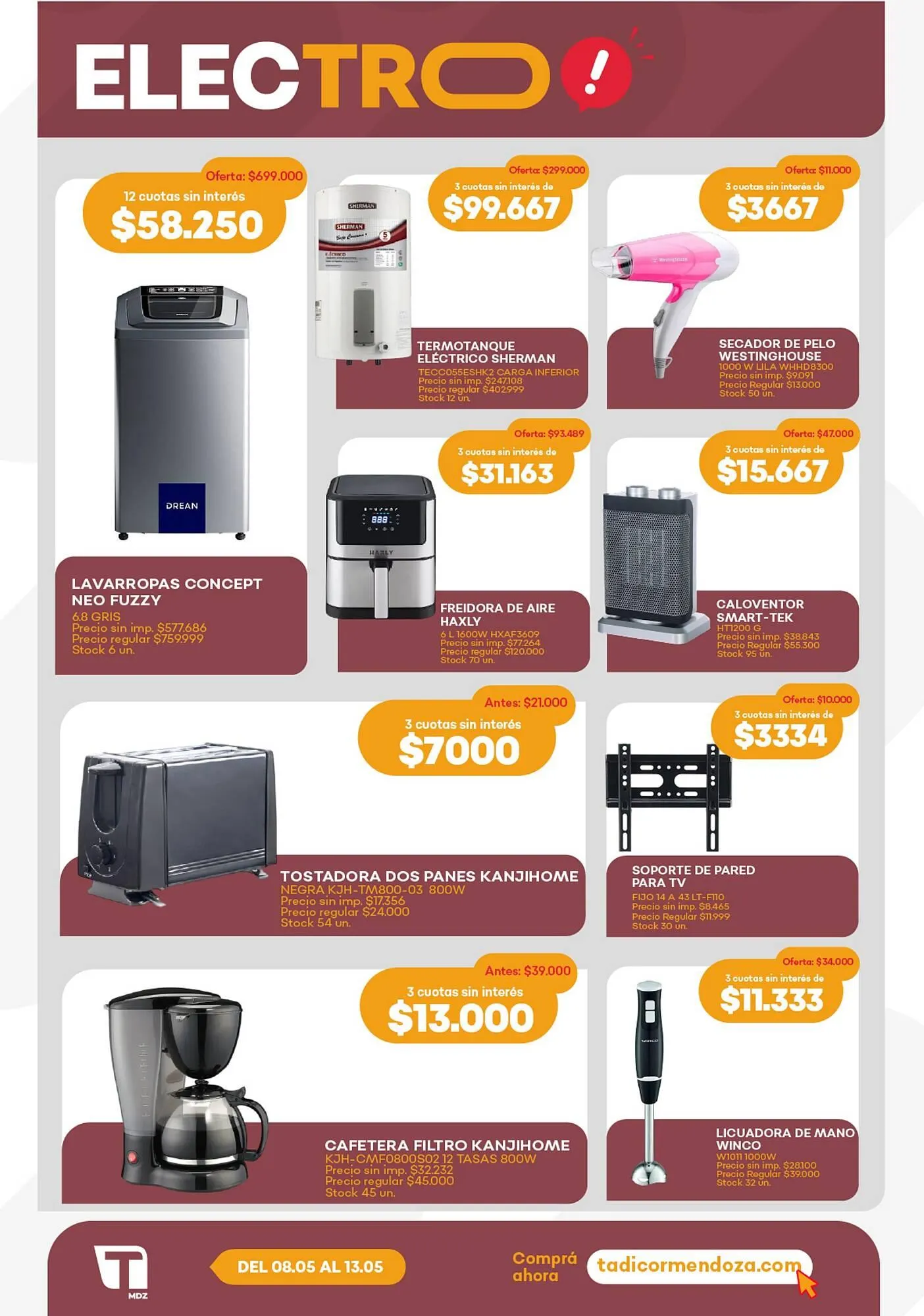 Ofertas de Catálogo Supermercados Tadicor 7 de mayo al 13 de mayo 2025 - Página 8 del catálogo