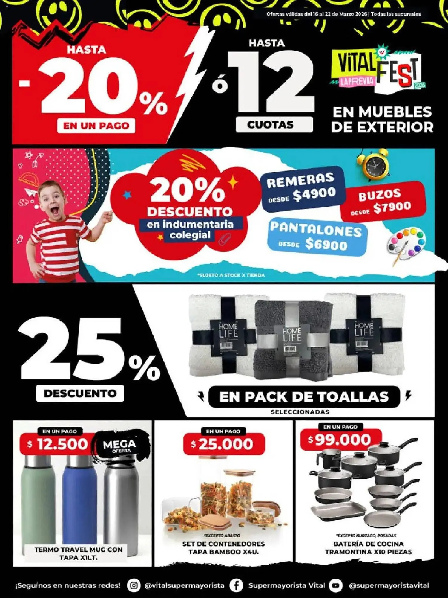 Ofertas de Catálogo Supermayorista Vital 16 de marzo al 22 de marzo 2026 - Página 3 del catálogo
