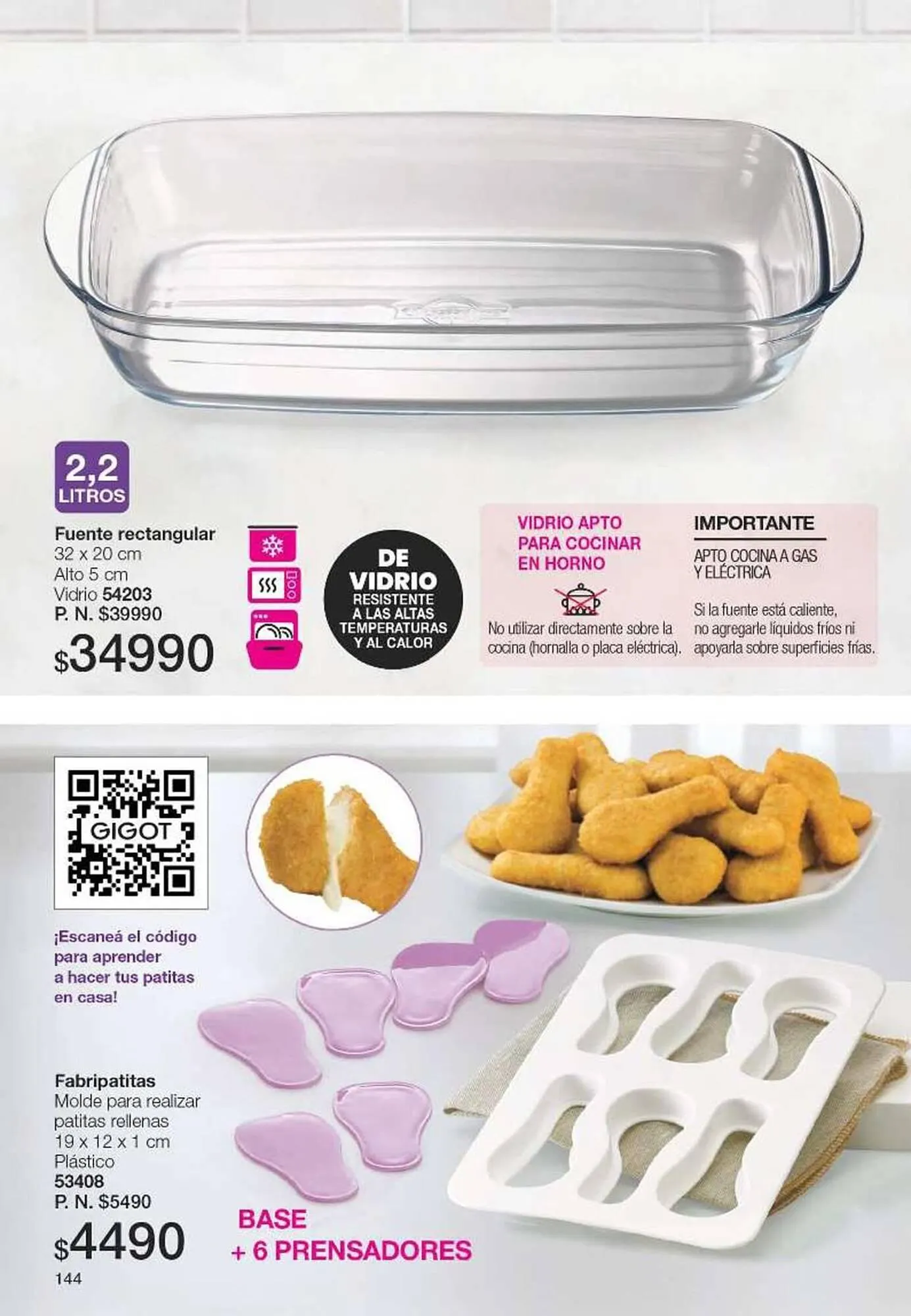 Ofertas de Catálogo Gigot 1 de julio al 31 de julio 2025 - Página 144 del catálogo