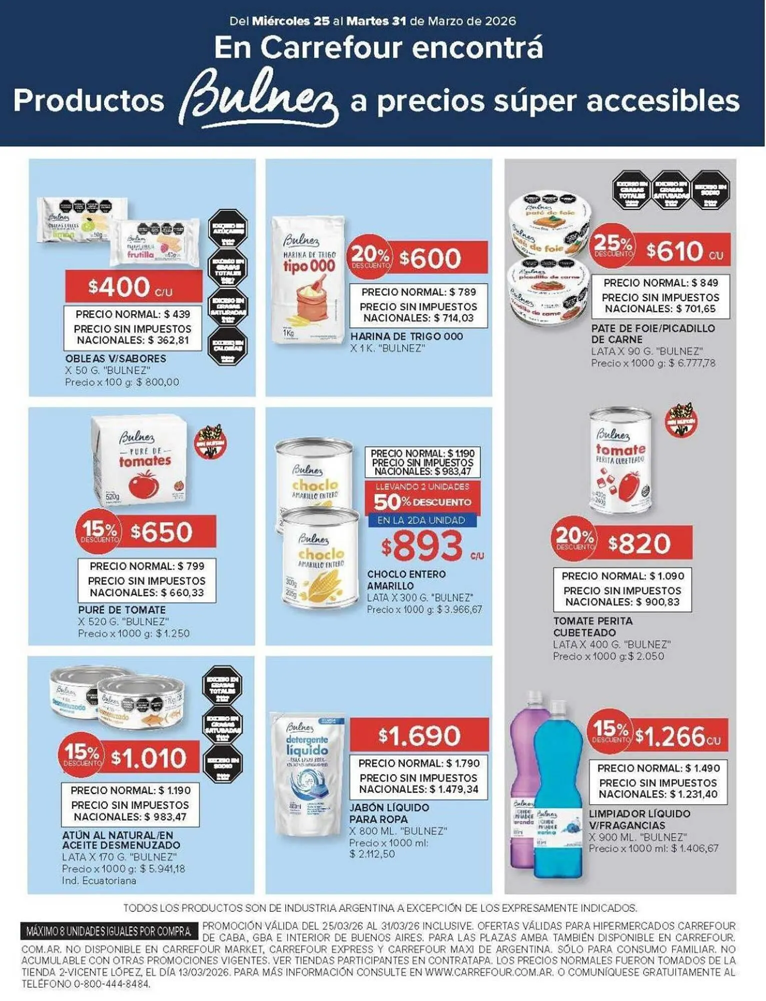 Ofertas de Catálogo Carrefour 24 de marzo al 1 de abril 2026 - Página 16 del catálogo