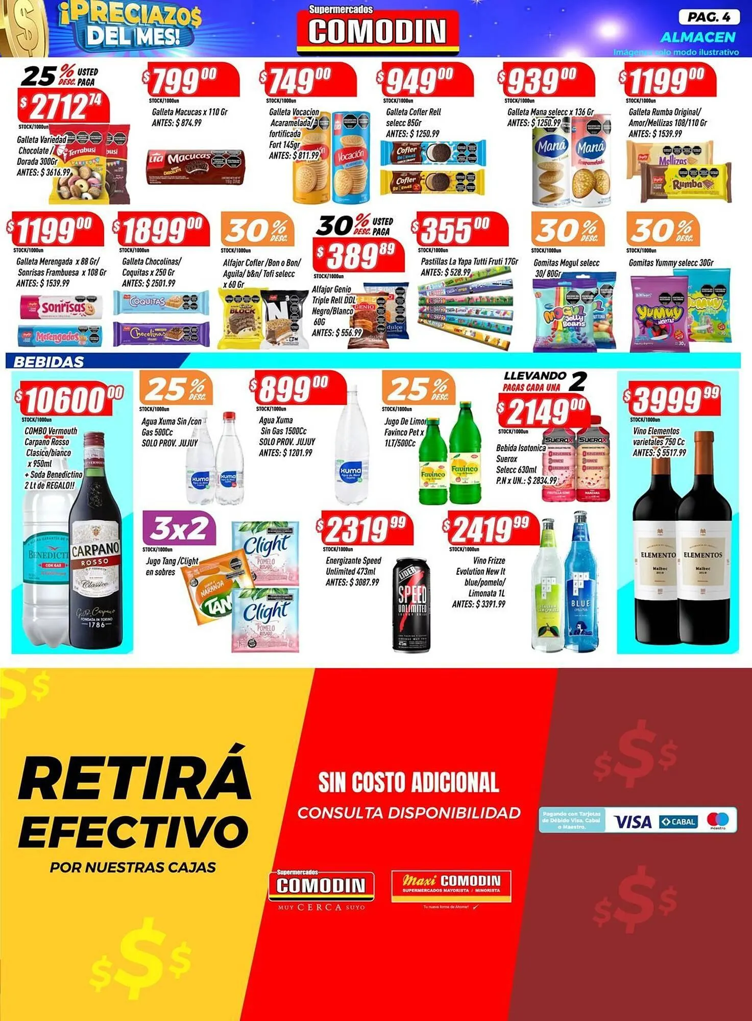 Ofertas de Catálogo Supermercados Comodin 24 de abril al 3 de mayo 2026 - Página 4 del catálogo