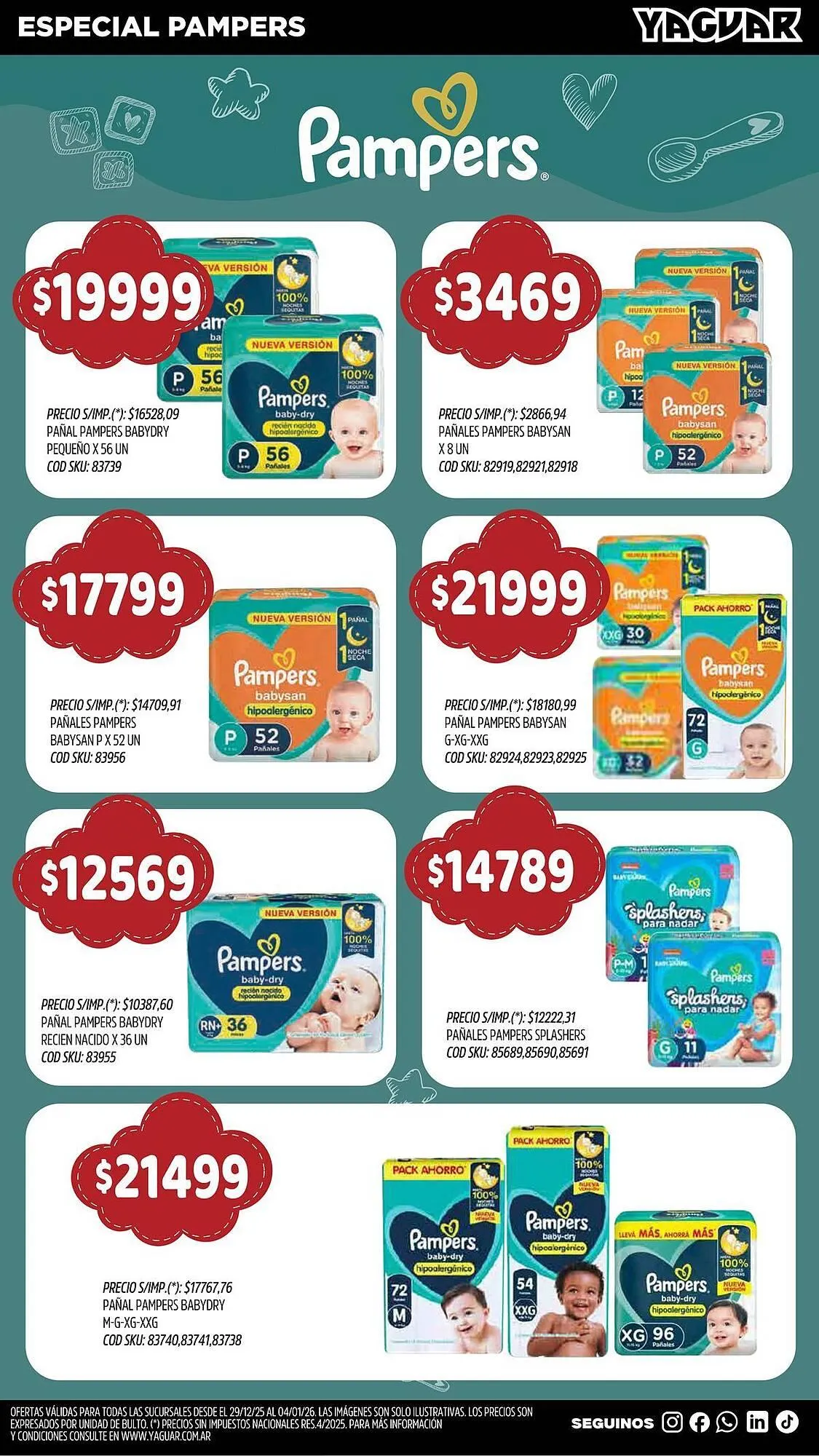 Ofertas de Catálogo Supermercados Yaguar 29 de diciembre al 4 de enero 2026 - Página 8 del catálogo