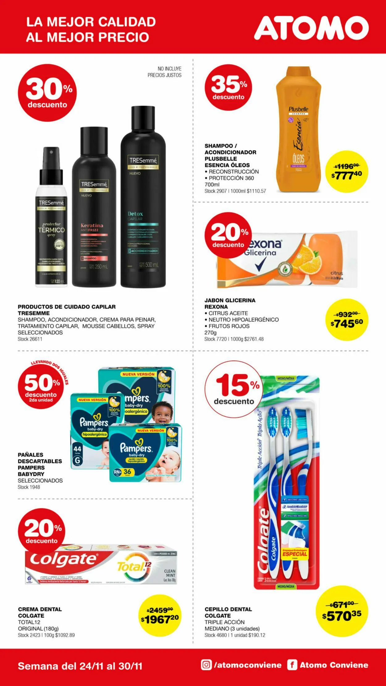 Ofertas de ATOMO Conviene 24 de noviembre al 30 de noviembre 2024 - Página 4 del catálogo