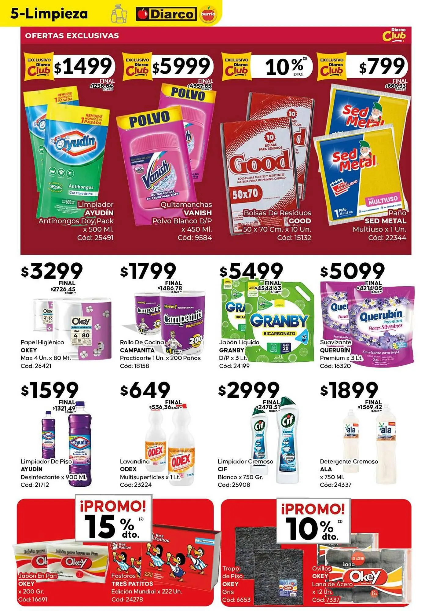 Ofertas de Catálogo Diarco 23 de junio al 29 de junio 2025 - Página 5 del catálogo