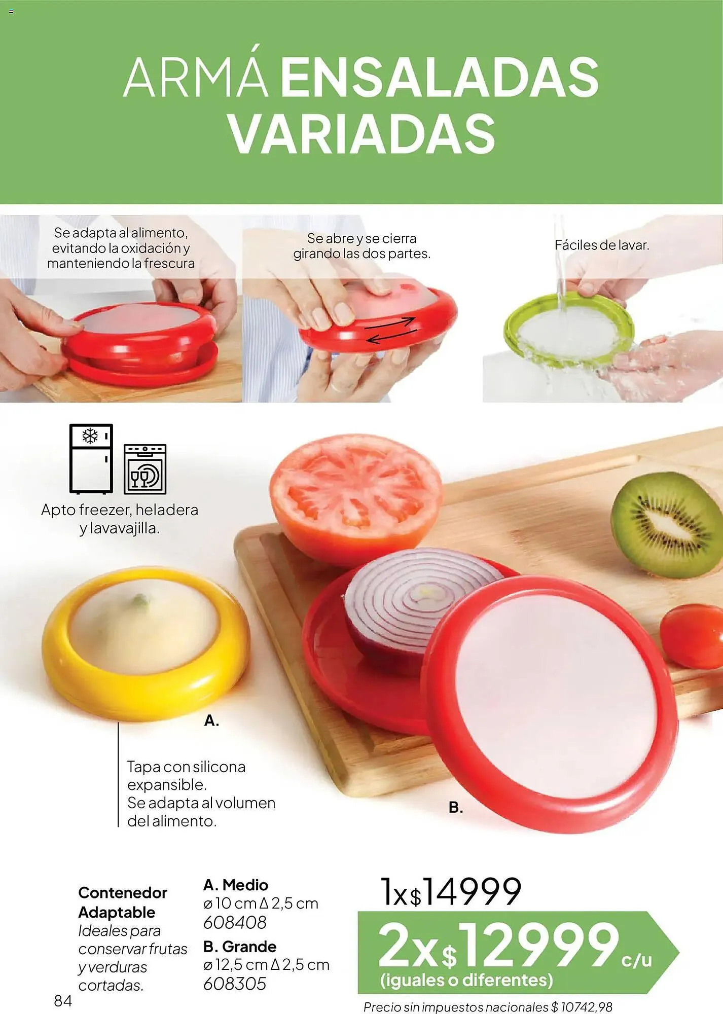 Ofertas de Folleto Tupperware 28 de abril al 31 de mayo 2026 - Página 85 del catálogo