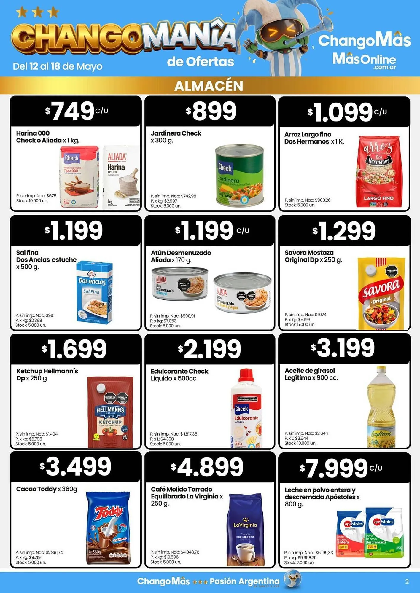 Ofertas de Catálogo Changomas 12 de mayo al 18 de mayo 2026 - Página 3 del catálogo