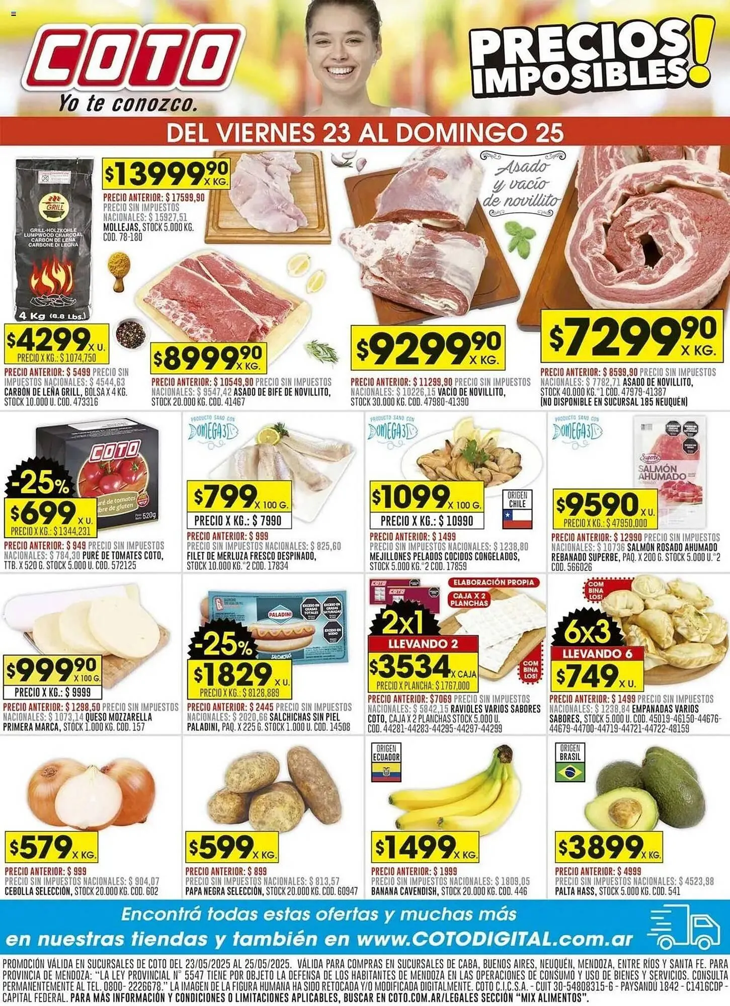 Ofertas de Catálogo Coto 23 de mayo al 25 de mayo 2025 - Página 1 del catálogo