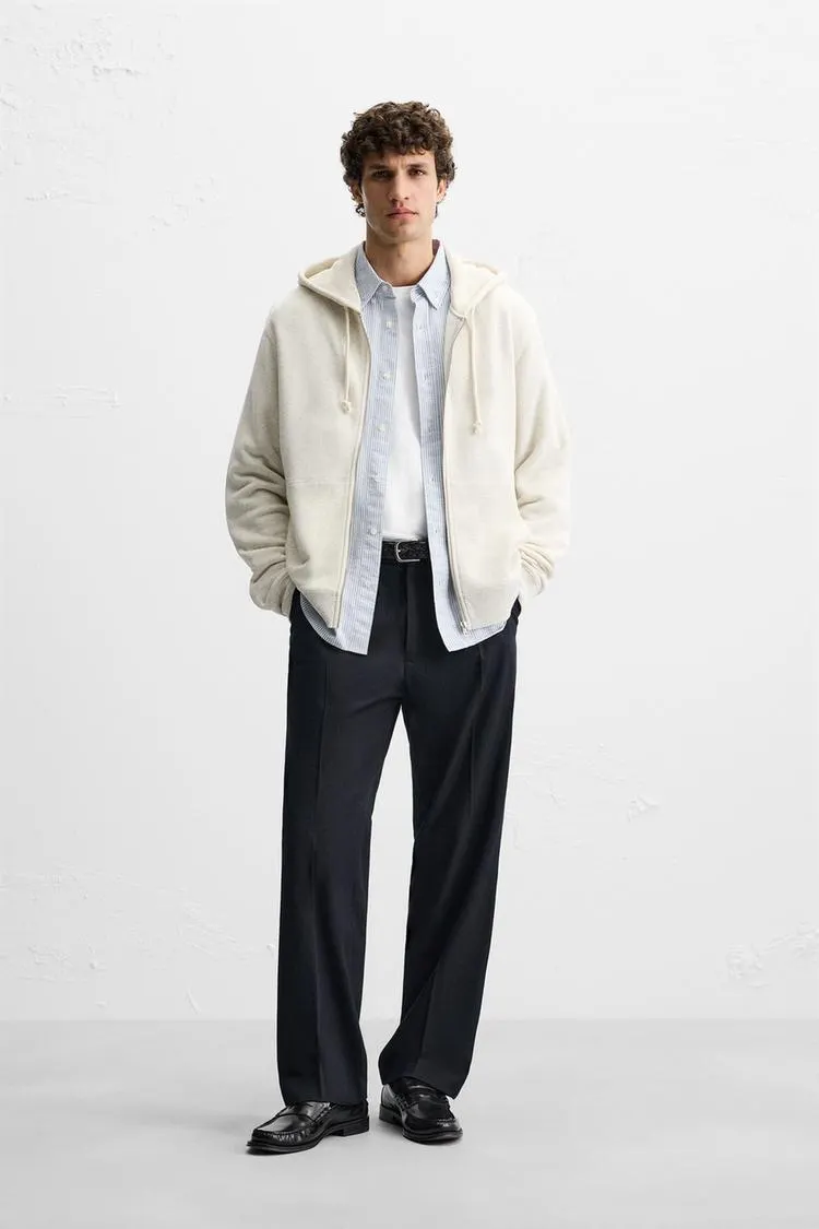 SUDADERA CAPUCHA CREMALLERA