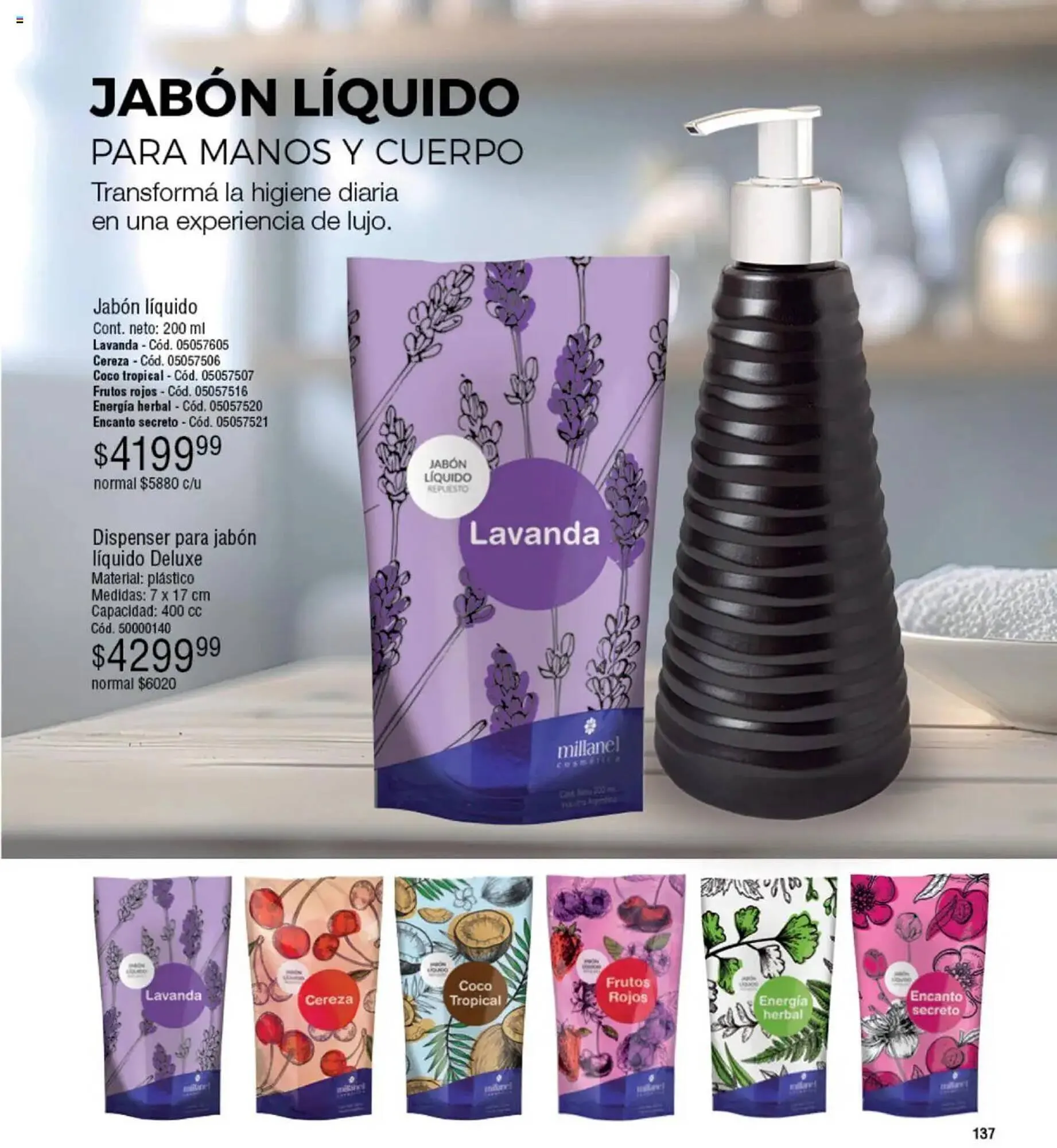 Ofertas de Catálogo Millanel Cosmética 21 de julio al 18 de agosto 2025 - Página 138 del catálogo