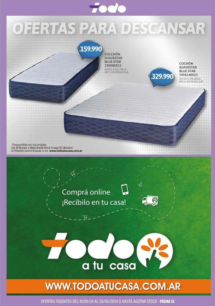 Ofertas de Catálogo Supermercados Todo 10 de mayo al 30 de mayo 2024 - Página 35 del catálogo