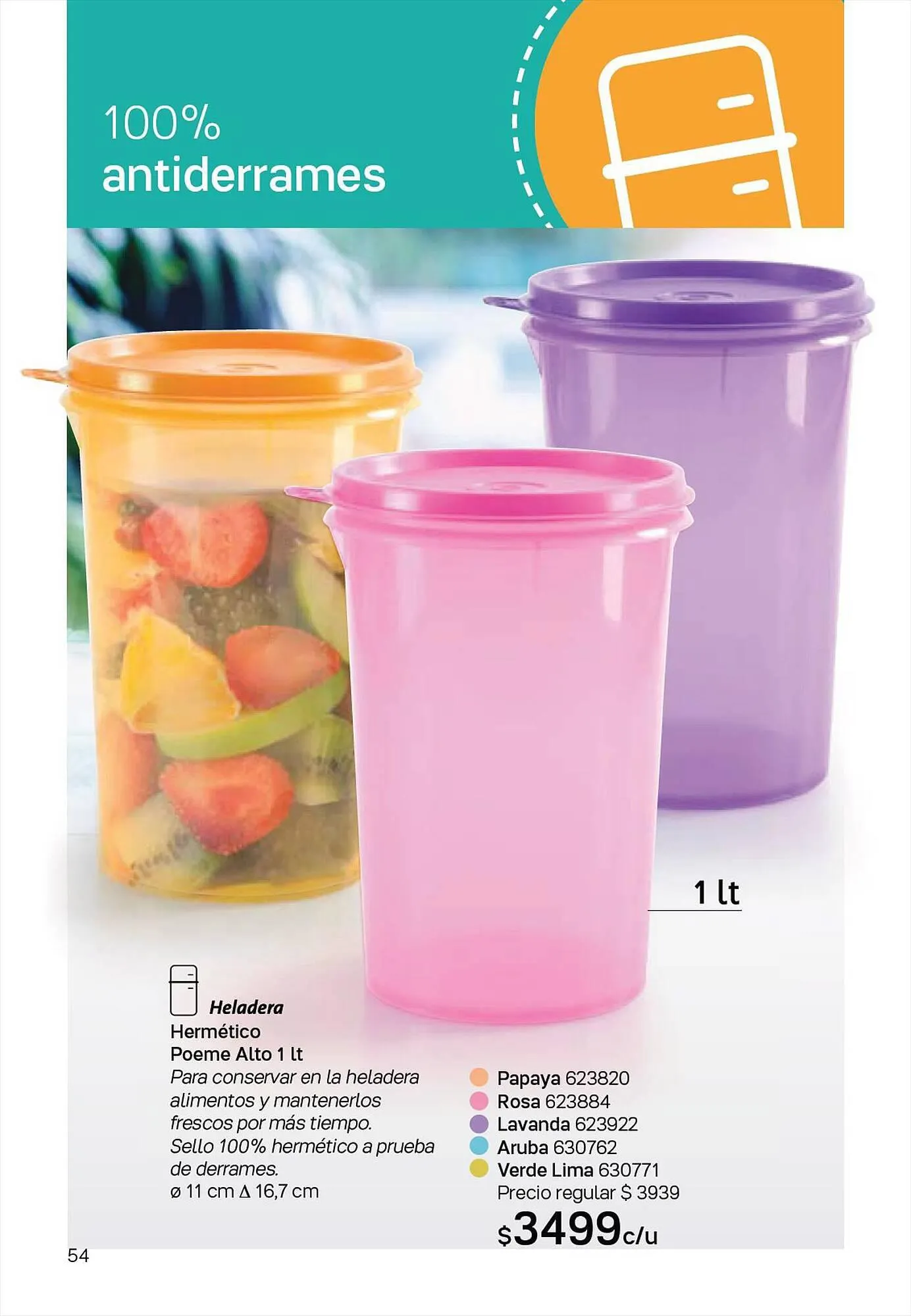 Ofertas de Catálogo Tupperware 4 de julio al 15 de agosto 2023 - Página 55 del catálogo
