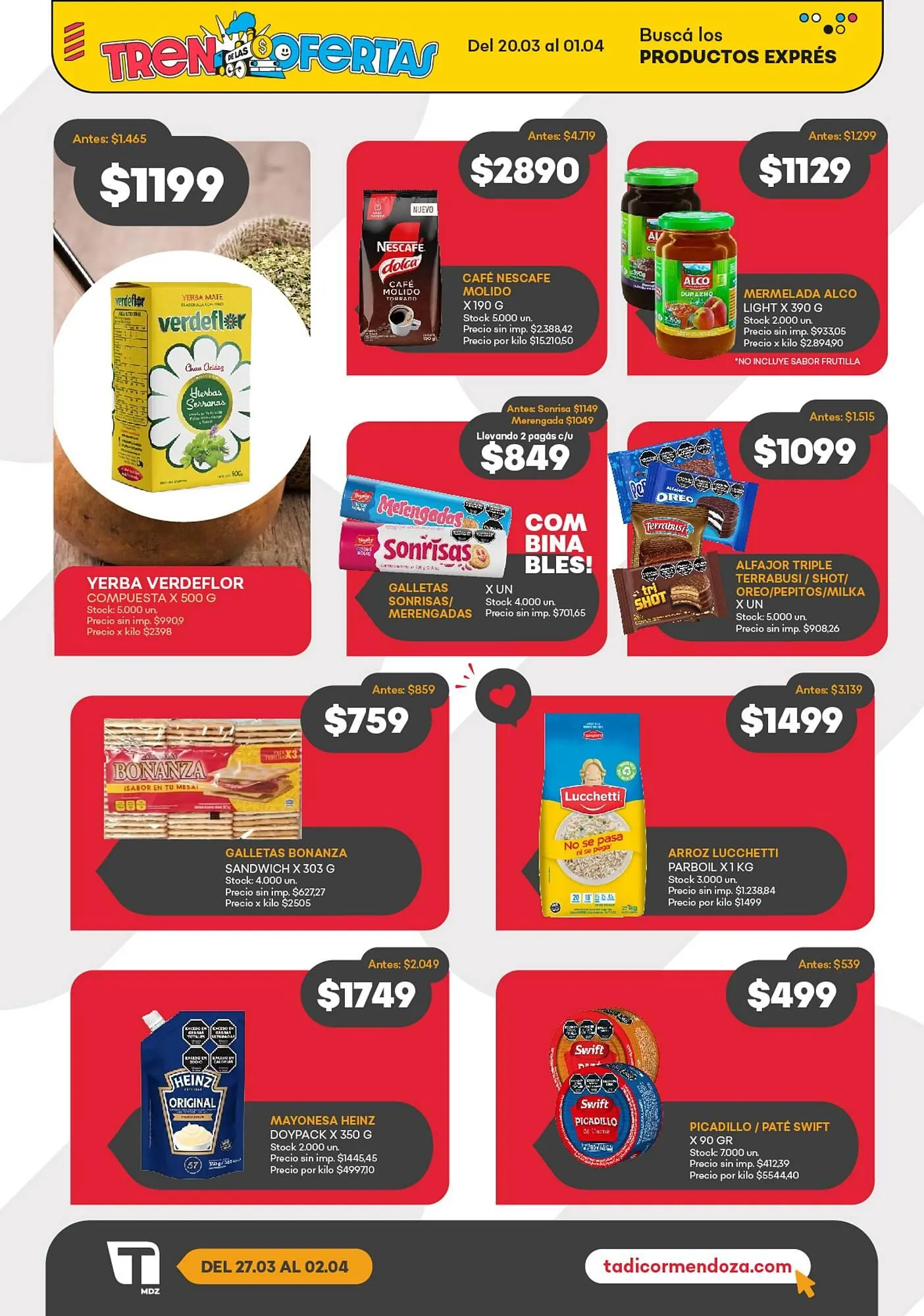 Ofertas de Catálogo Supermercados Tadicor 27 de marzo al 2 de abril 2025 - Página 2 del catálogo