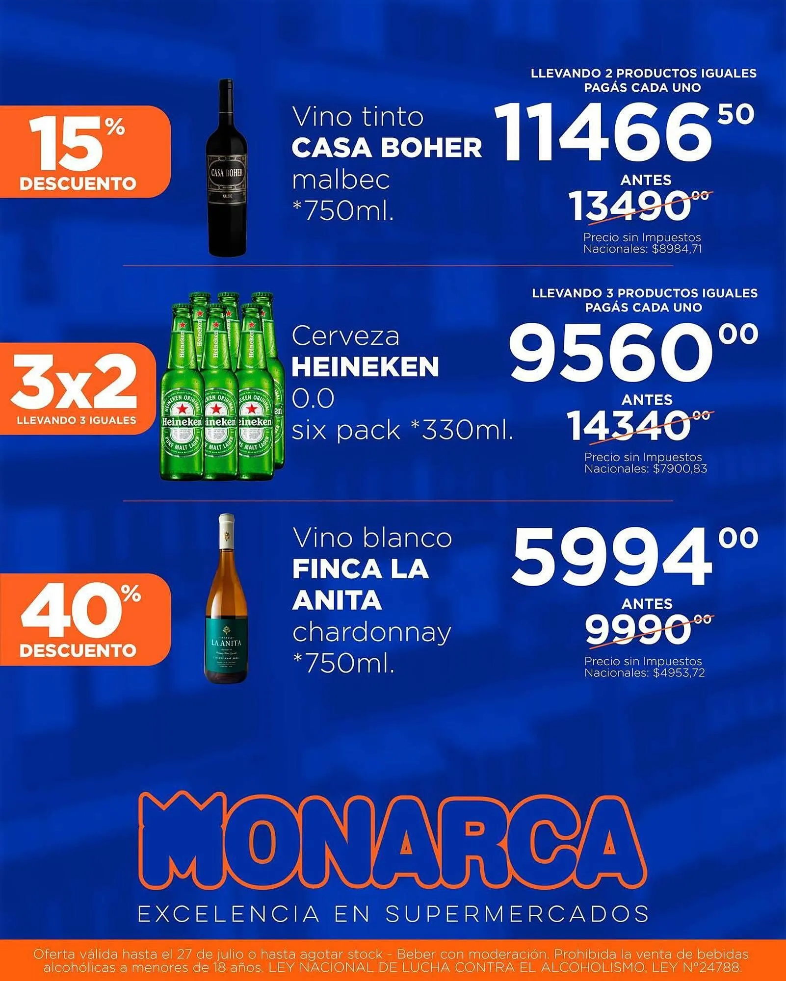 Ofertas de Catálogo Supermercados Monarca 23 de julio al 27 de julio 2025 - Página 5 del catálogo