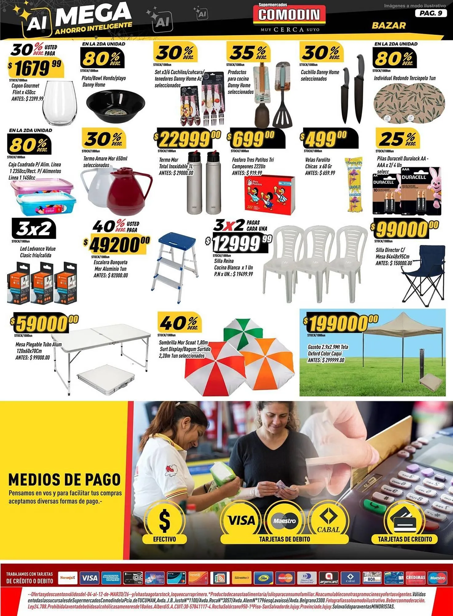 Ofertas de Catálogo Supermercados Comodin 4 de marzo al 12 de marzo 2026 - Página 9 del catálogo
