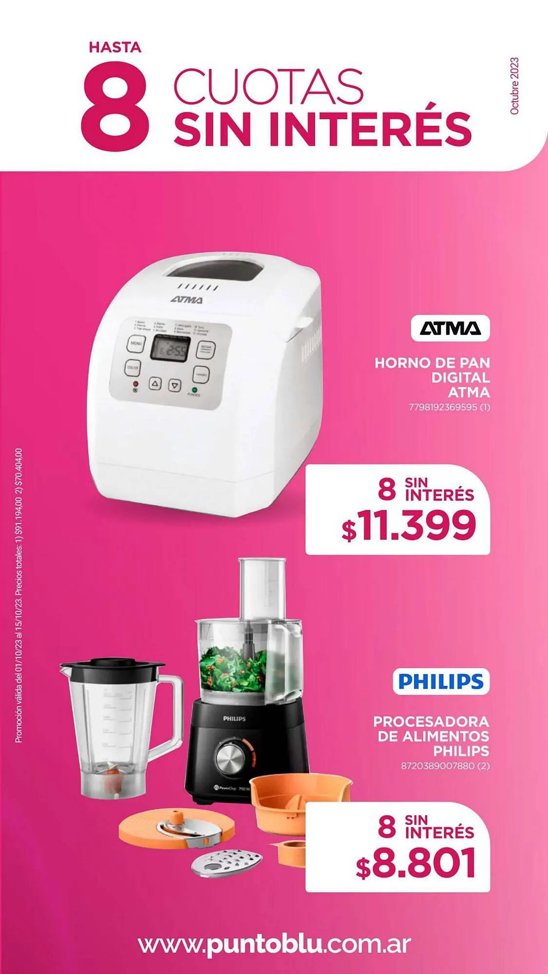 Ofertas de Catálogo Punto Blu 2 de octubre al 15 de octubre 2023 - Página 17 del catálogo
