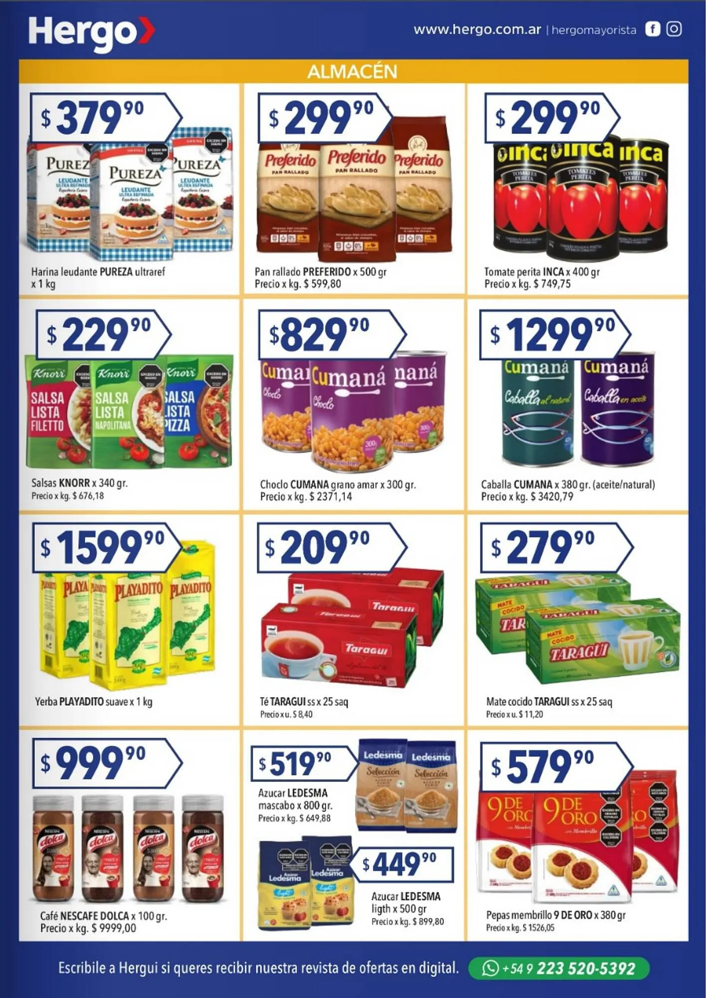 Ofertas de Catálogo Hergo 13 de octubre al 17 de octubre 2023 - Página 3 del catálogo