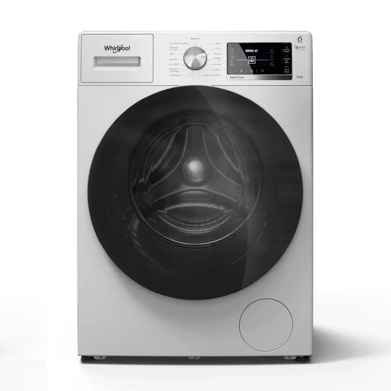 Lavarropas Whirlpool 9,5kg - 1400rpm Blanco Inverter