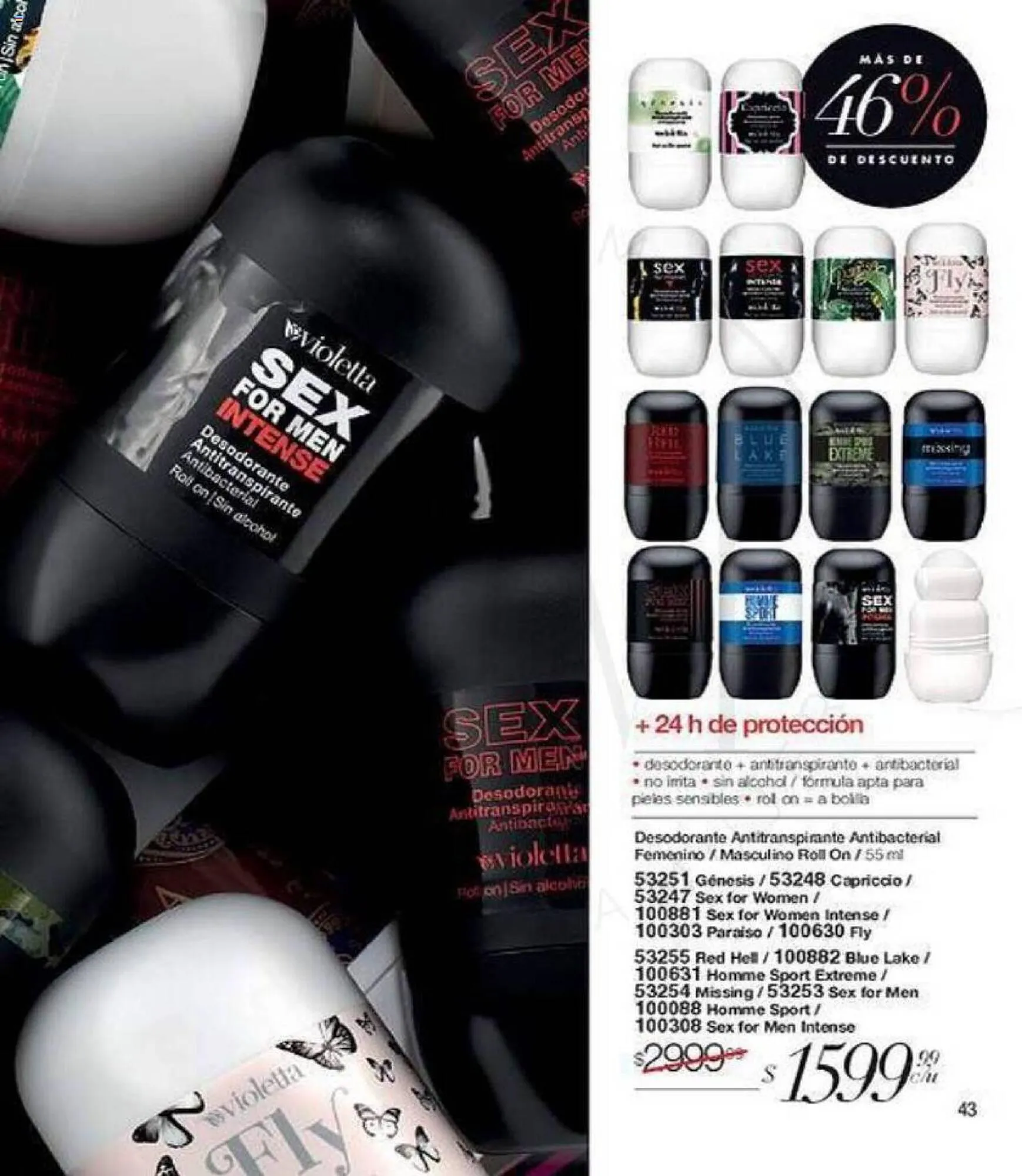 Ofertas de Catálogo Violetta Cosméticos 26 de septiembre al 9 de octubre 2023 - Página 43 del catálogo