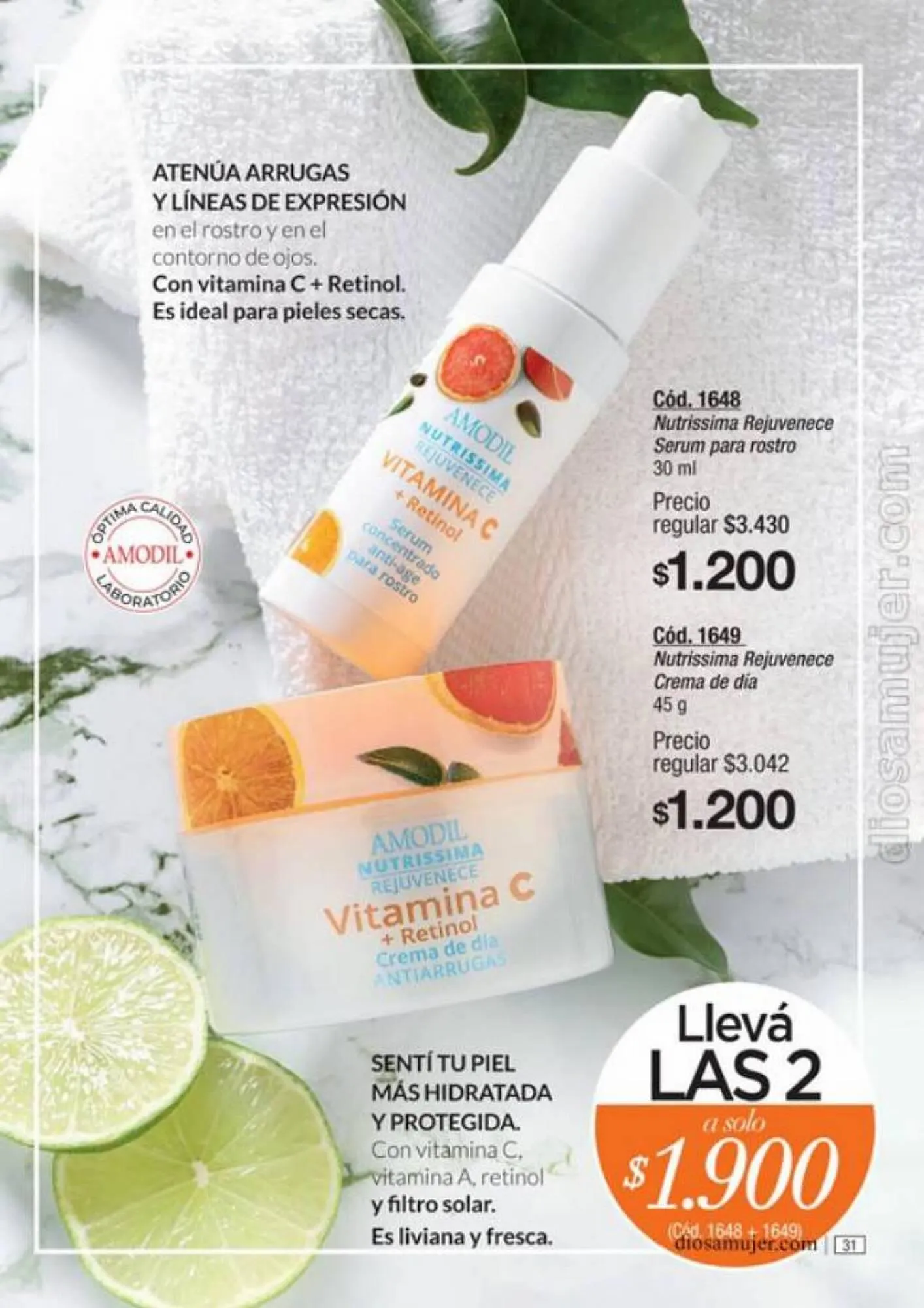 Ofertas de Catálogo Amodil 6 de septiembre al 10 de octubre 2023 - Página 31 del catálogo