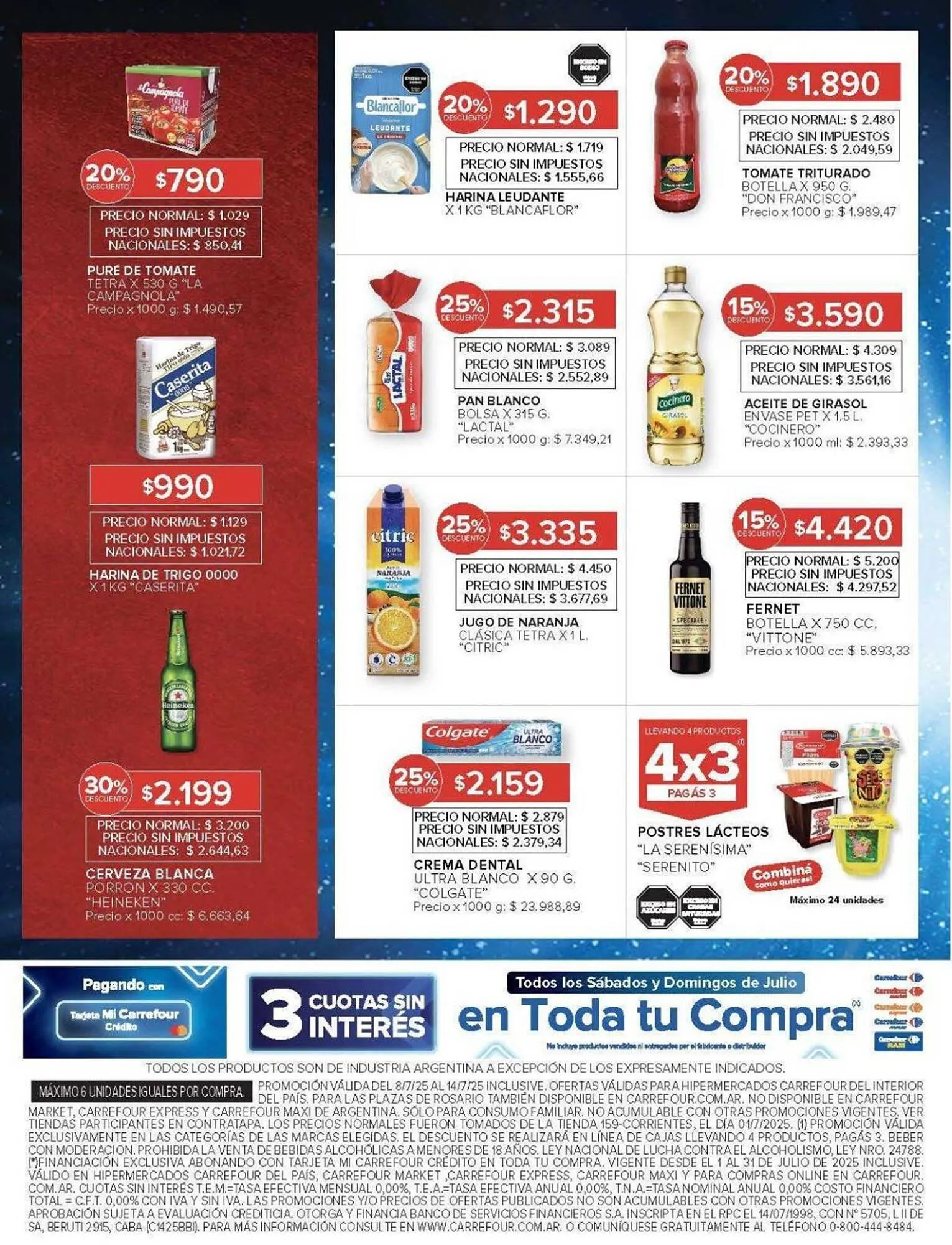 Ofertas de Catálogo Carrefour 8 de julio al 14 de julio 2025 - Página 12 del catálogo