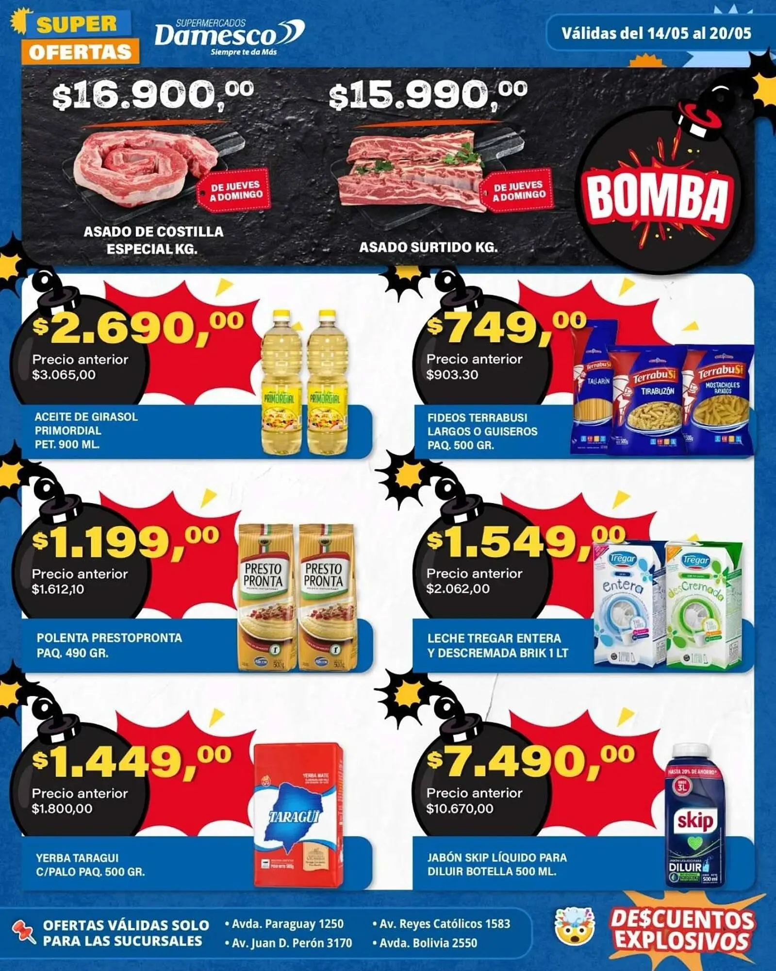 Ofertas de Catálogo Supermercados Damesco 14 de mayo al 20 de mayo 2026 - Página 2 del catálogo