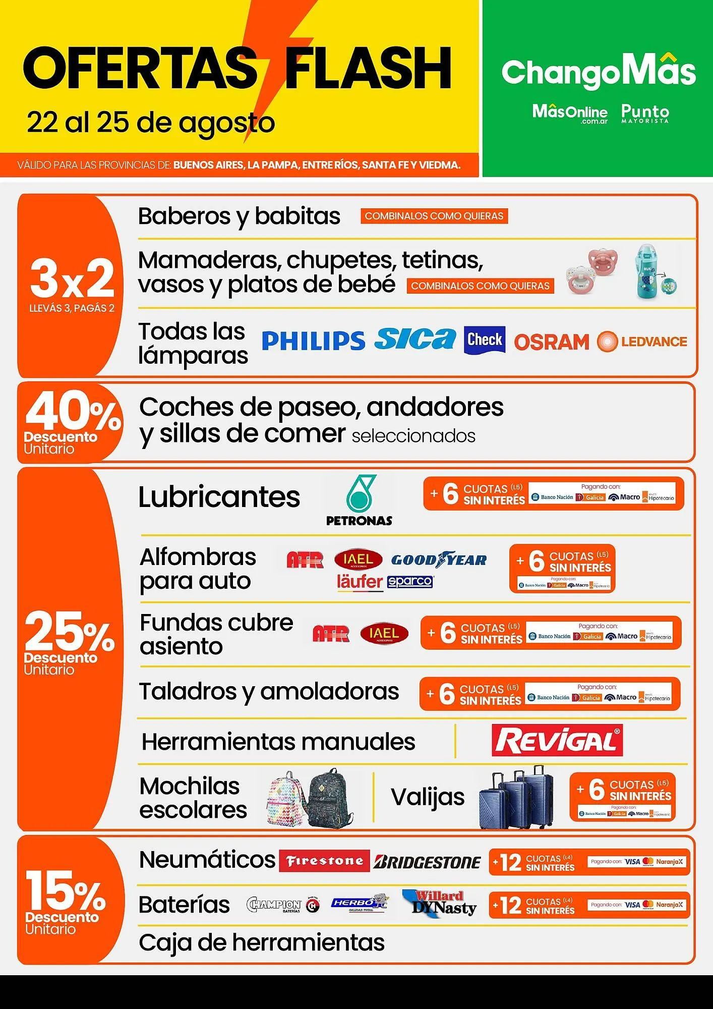 Ofertas de Catálogo Changomas 22 de agosto al 25 de agosto 2025 - Página 7 del catálogo