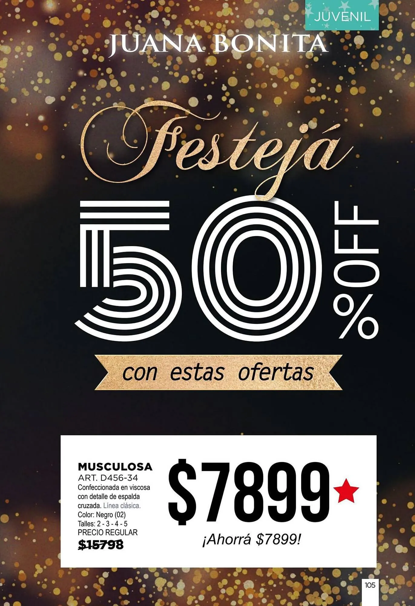 Ofertas de Catálogo Juana Bonita 27 de noviembre al 31 de diciembre 2023 - Página 10 del catálogo