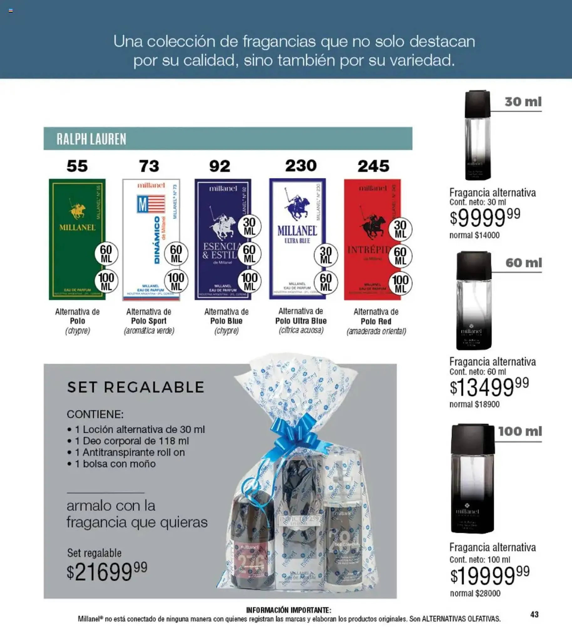 Ofertas de Catálogo Millanel Cosmética 23 de junio al 21 de julio 2025 - Página 43 del catálogo