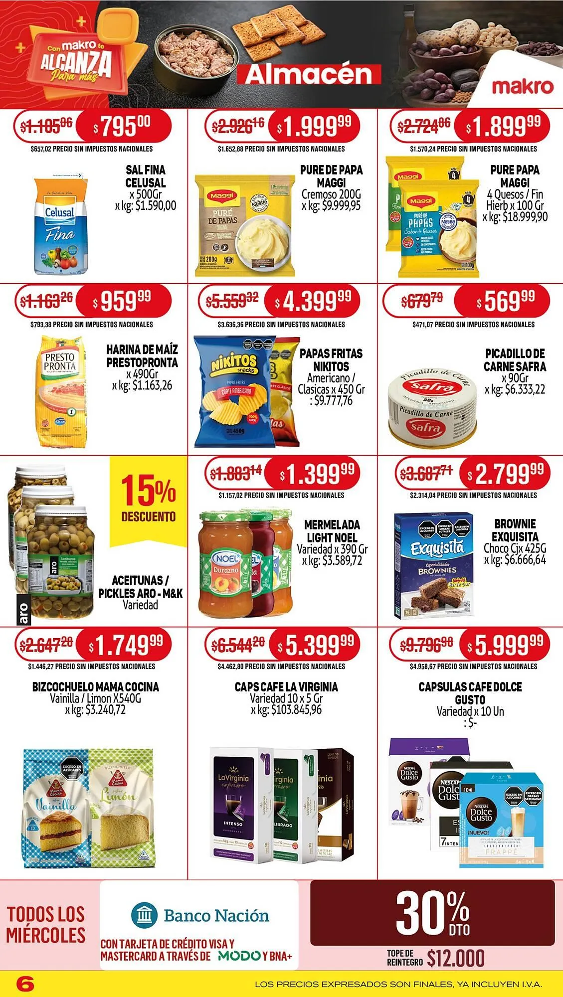 Ofertas de Catálogo Makro 17 de julio al 24 de julio 2025 - Página 6 del catálogo