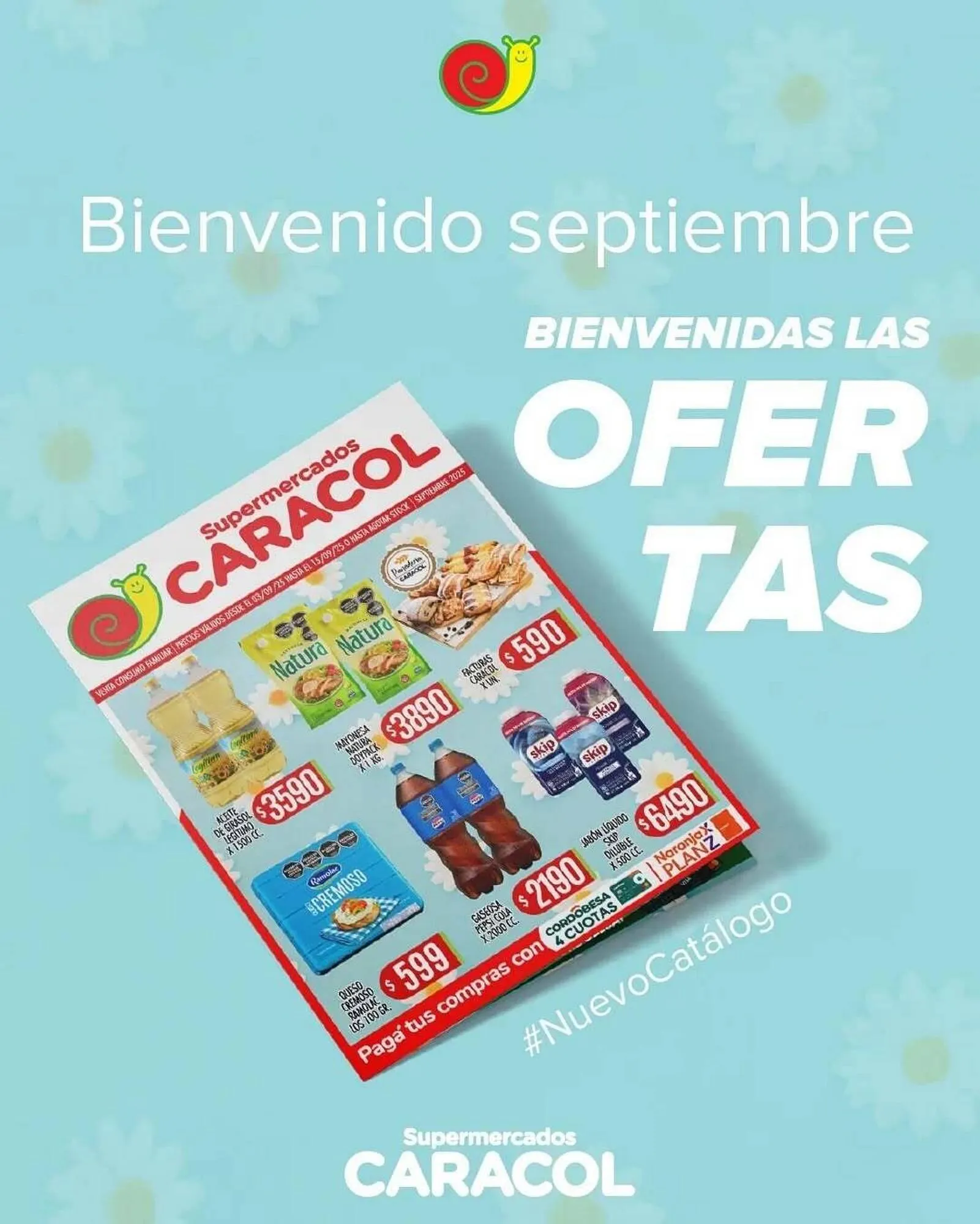 Ofertas de catálogo Supermercados Caracol 3 de septiembre al 15 de septiembre 2025 - Página 1 del catálogo
