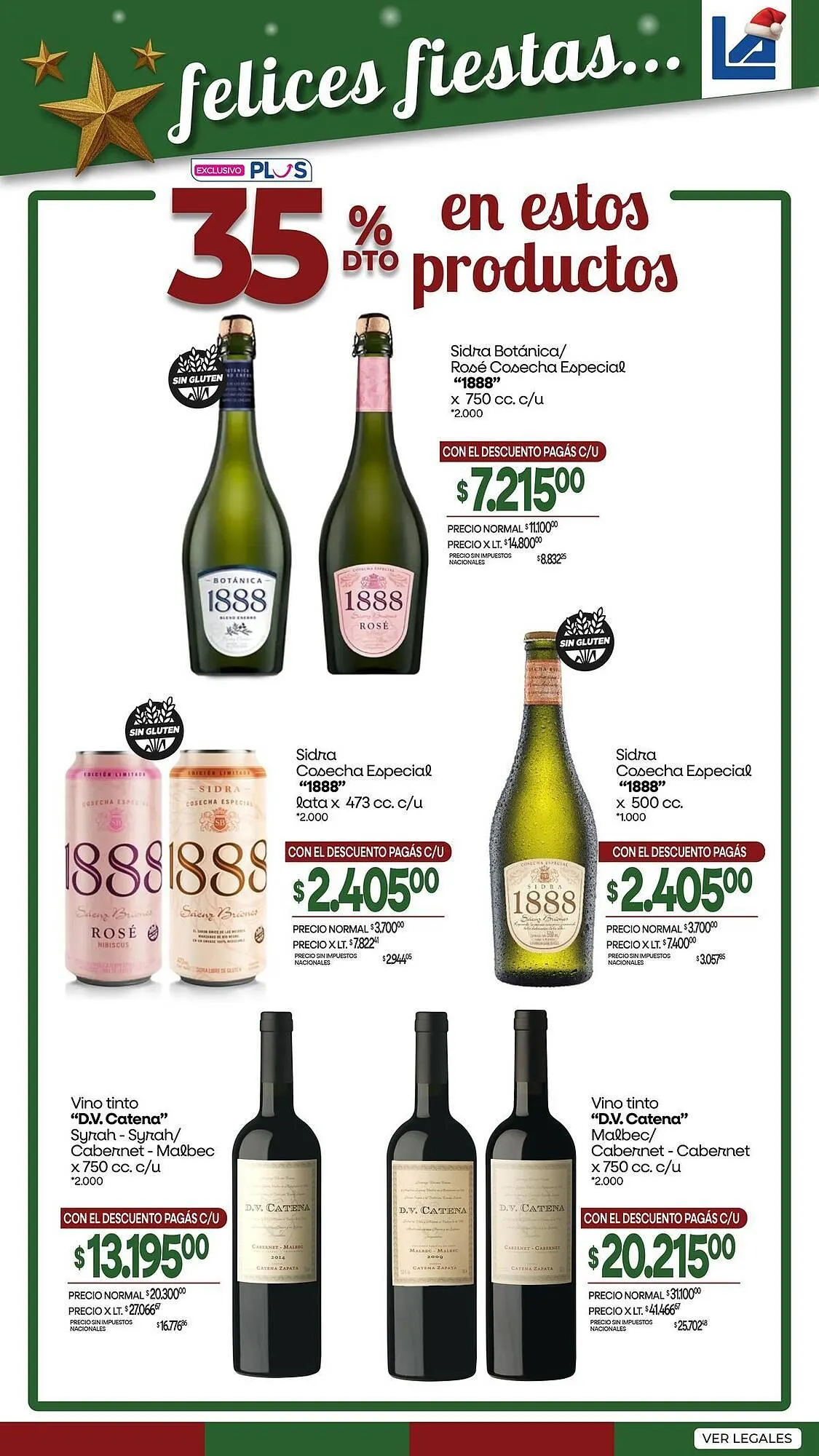 Ofertas de Catálogo La Anonima 12 de diciembre al 25 de diciembre 2025 - Página 15 del catálogo