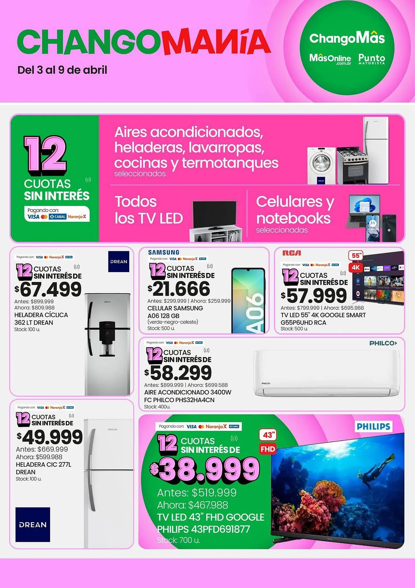 Ofertas de Catálogo Changomas 3 de abril al 9 de abril 2025 - Página 1 del catálogo