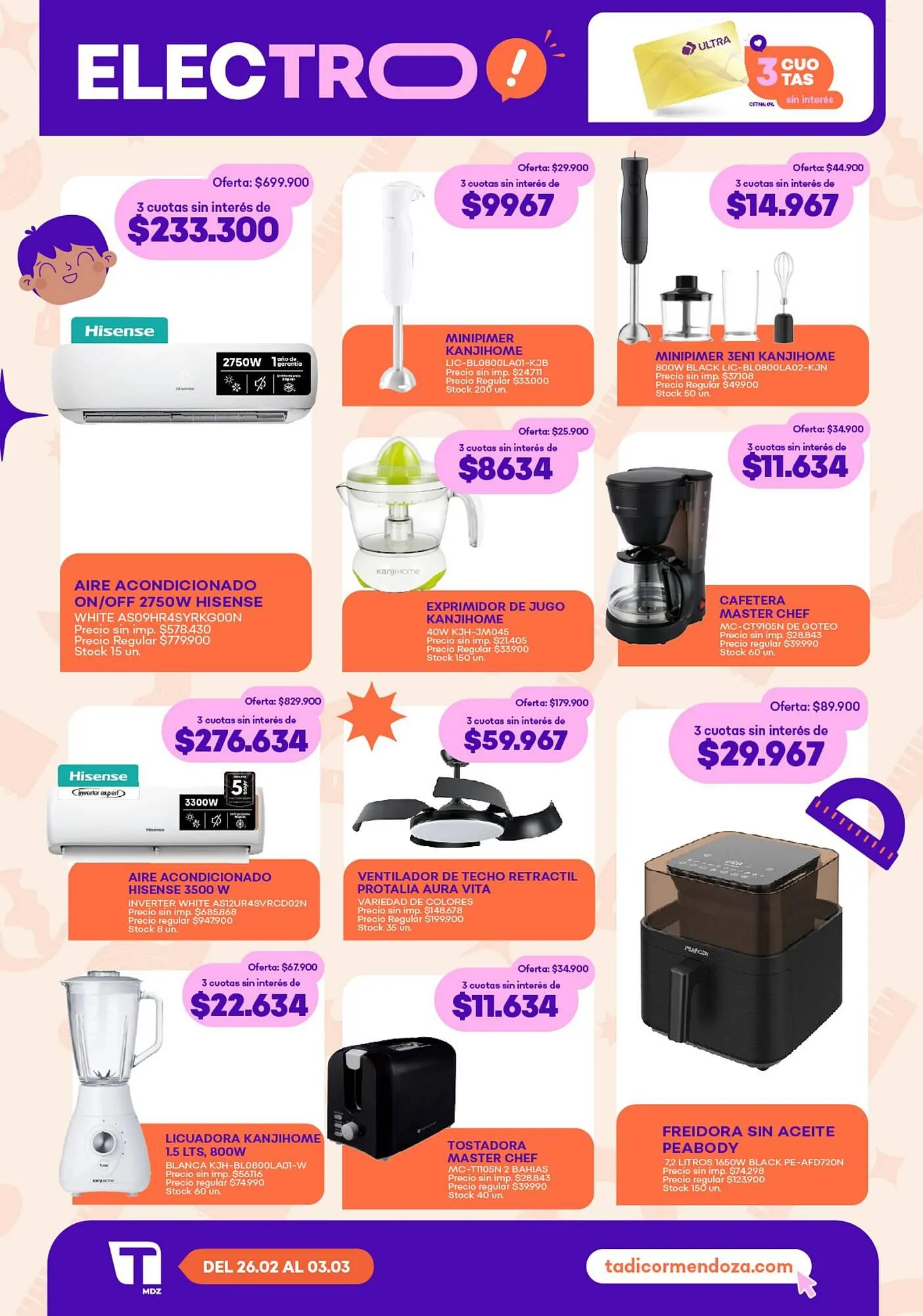 Ofertas de Catálogo Supermercados Tadicor 24 de febrero al 3 de marzo 2026 - Página 10 del catálogo