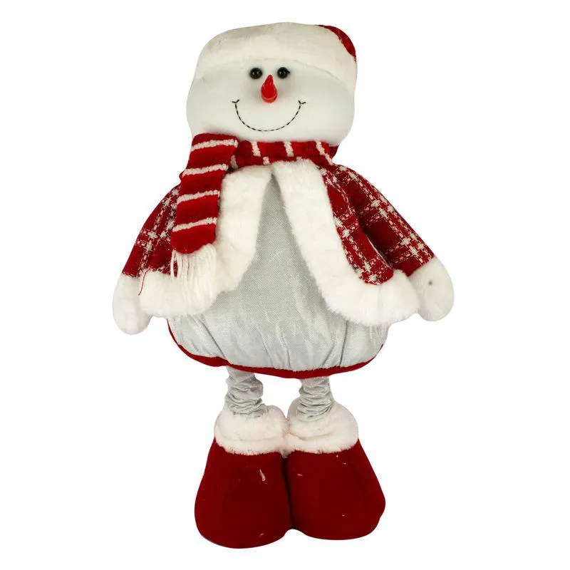 Adorno Navideño Santa saco rojo c/diseño 75cm
