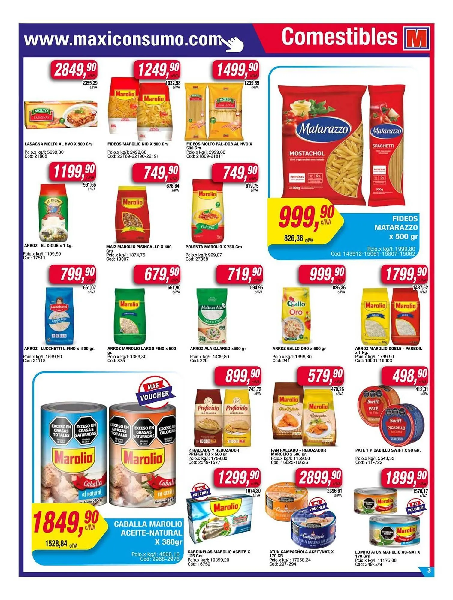 Ofertas de Catálogo Maxiconsumo 8 de enero al 15 de enero 2025 - Página 3 del catálogo
