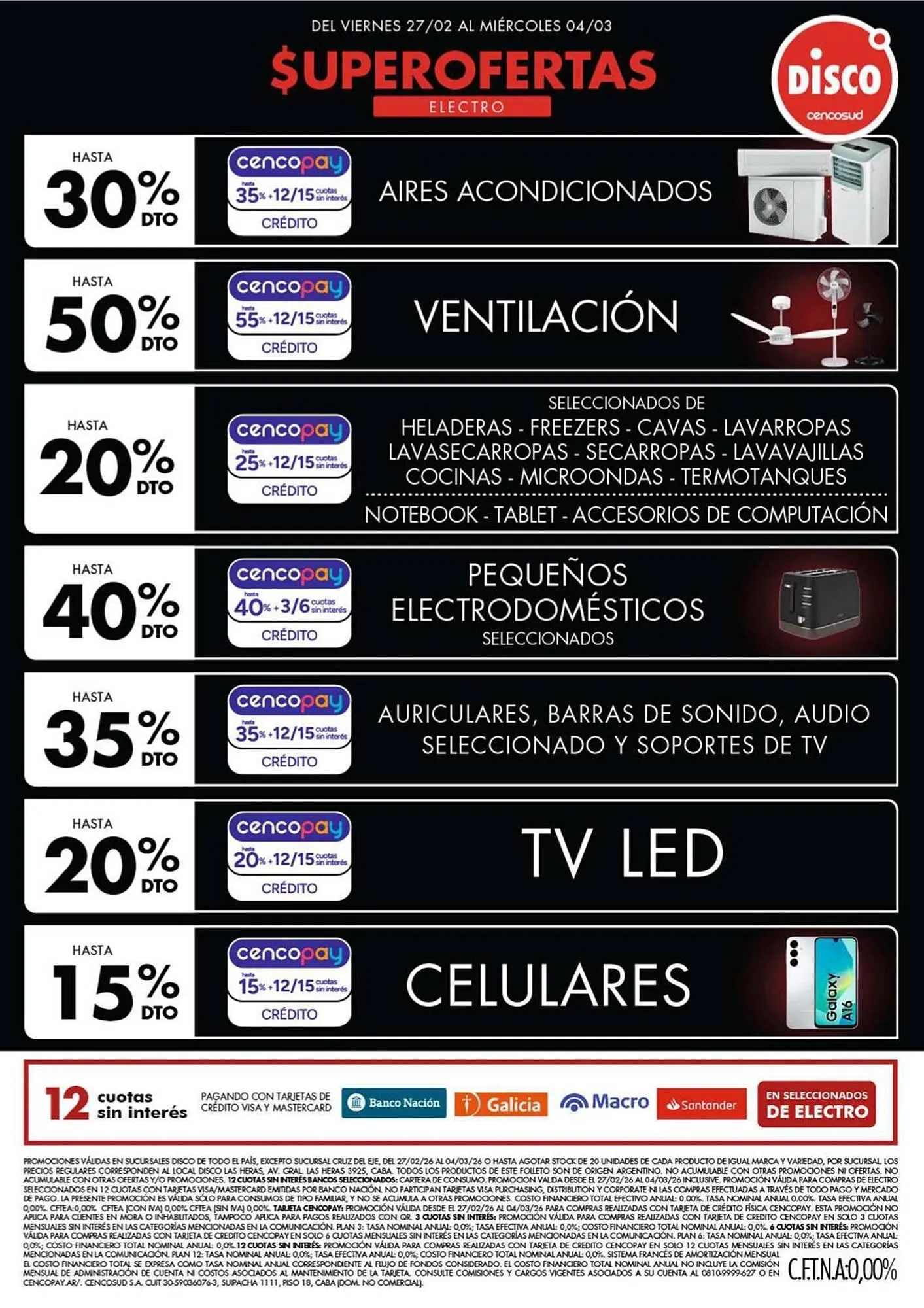 Ofertas de Folleto Disco 27 de febrero al 4 de marzo 2026 - Página 1 del catálogo