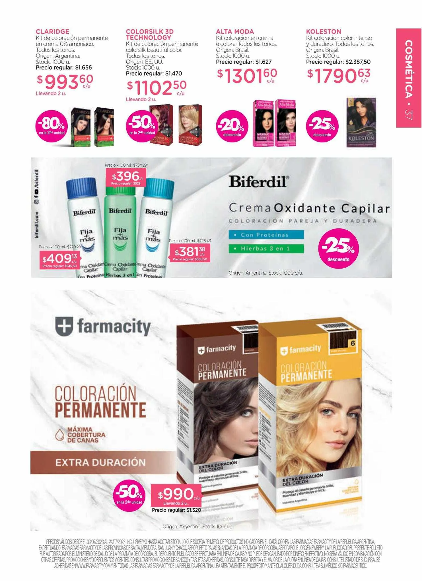 Ofertas de Catálogo Farmacity 7 de julio al 25 de julio 2023 - Página 36 del catálogo