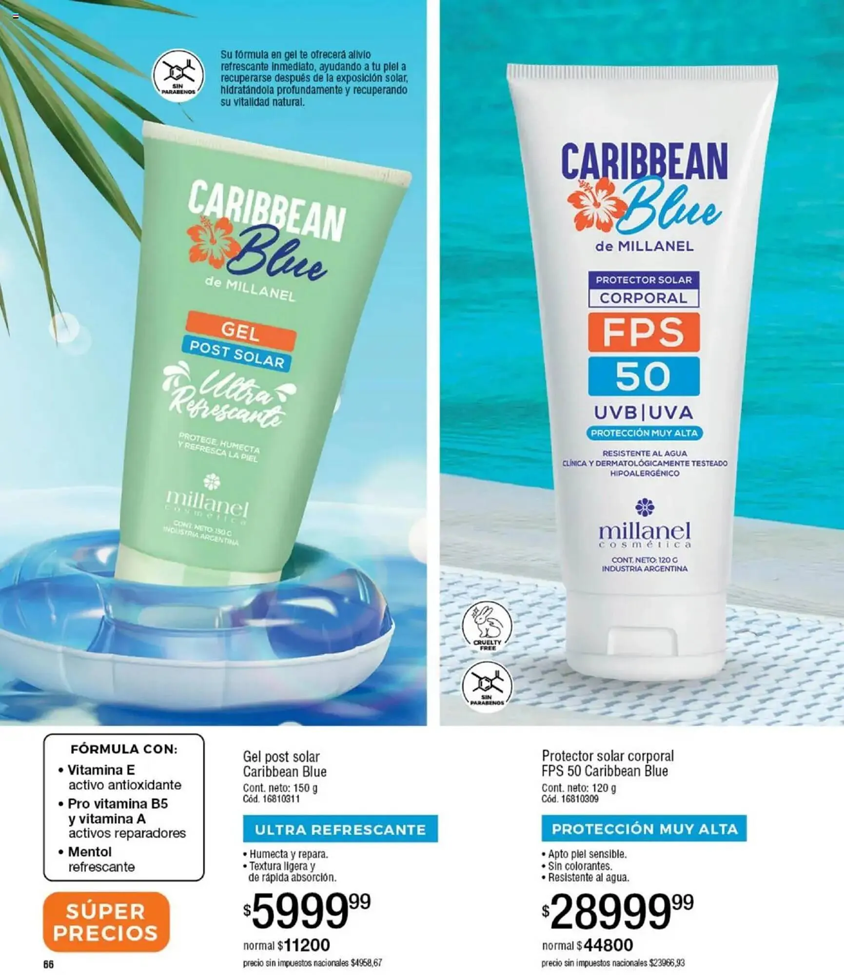 Ofertas de Catálogo Millanel Cosmética 15 de septiembre al 20 de octubre 2025 - Página 66 del catálogo
