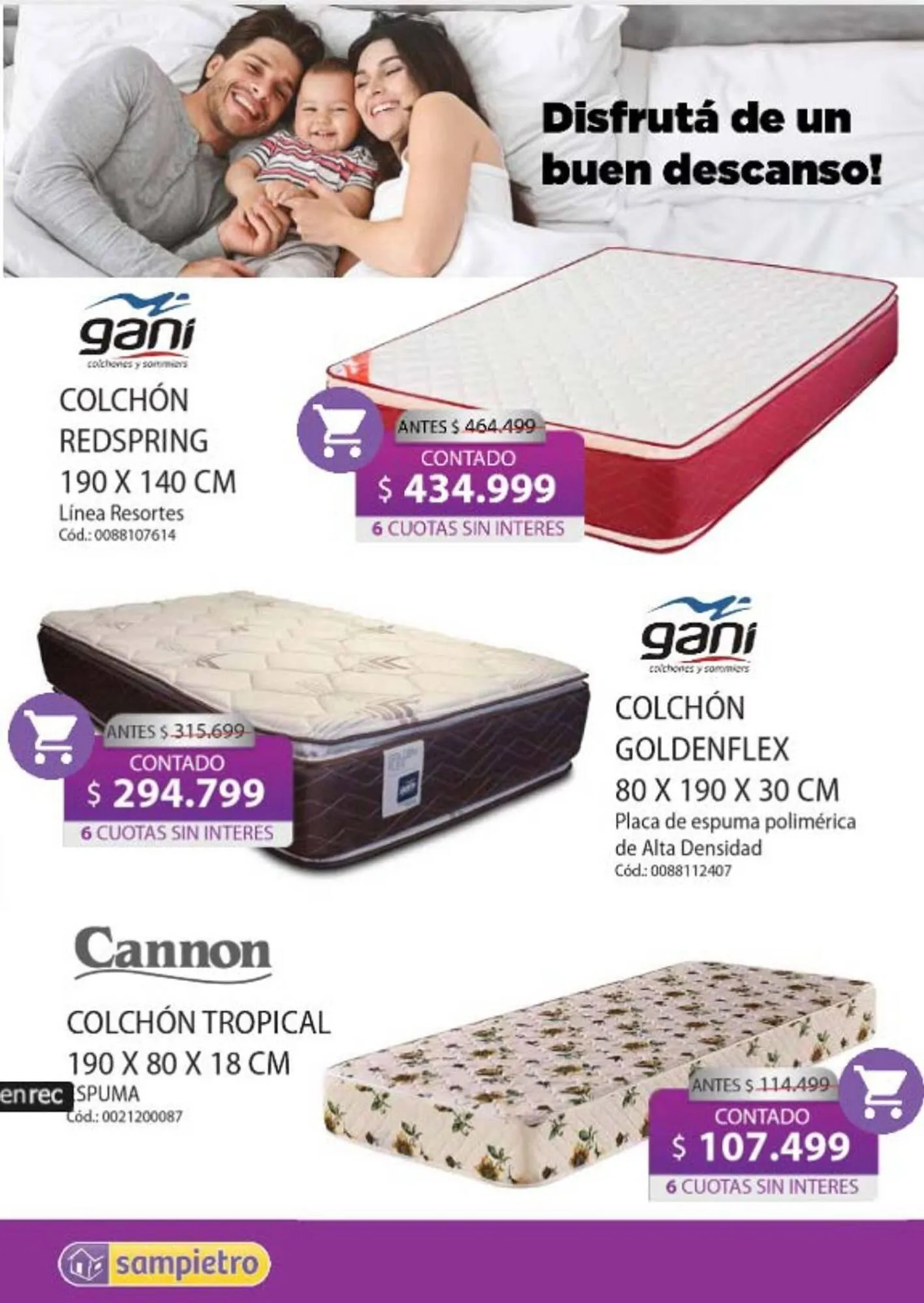 Ofertas de Catálogo Sampietro 9 de mayo al 15 de mayo 2025 - Página 27 del catálogo