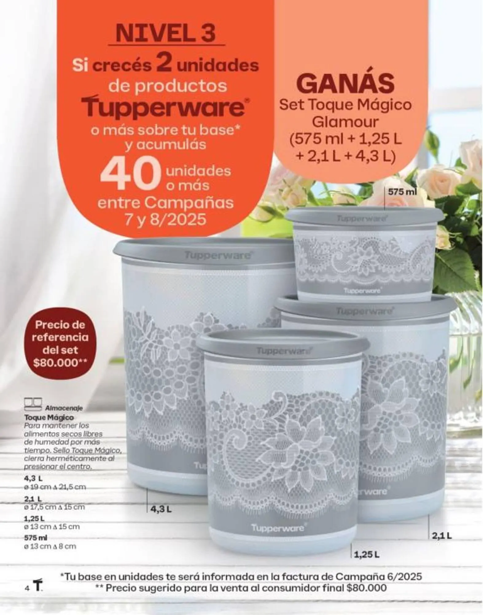 Ofertas de Catálogo Tupperware 1 de julio al 31 de agosto 2025 - Página 4 del catálogo