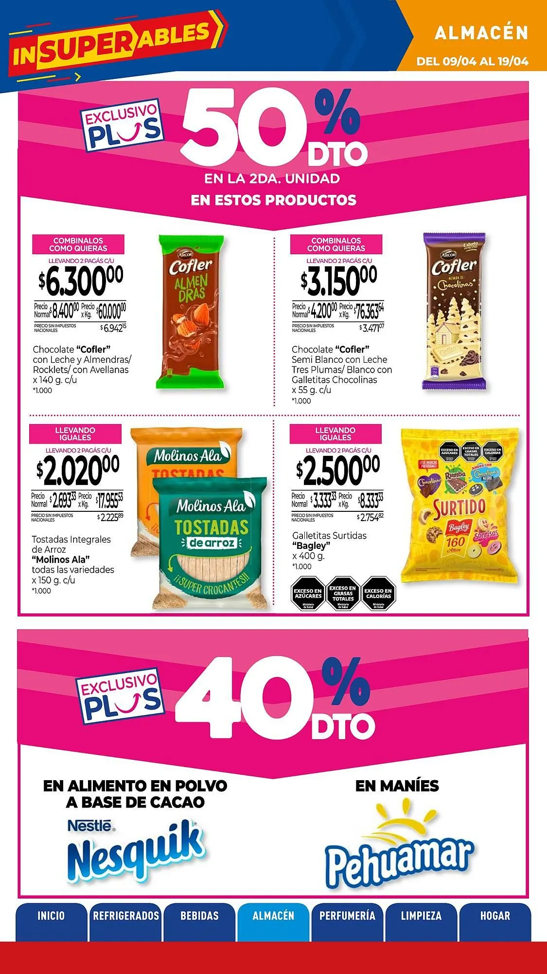 Ofertas de Catálogo La Anonima 10 de abril al 19 de abril 2026 - Página 18 del catálogo
