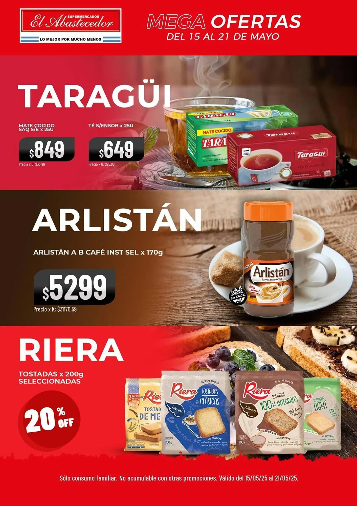 Ofertas de Catálogo El Abastecedor 15 de mayo al 22 de mayo 2025 - Página 8 del catálogo